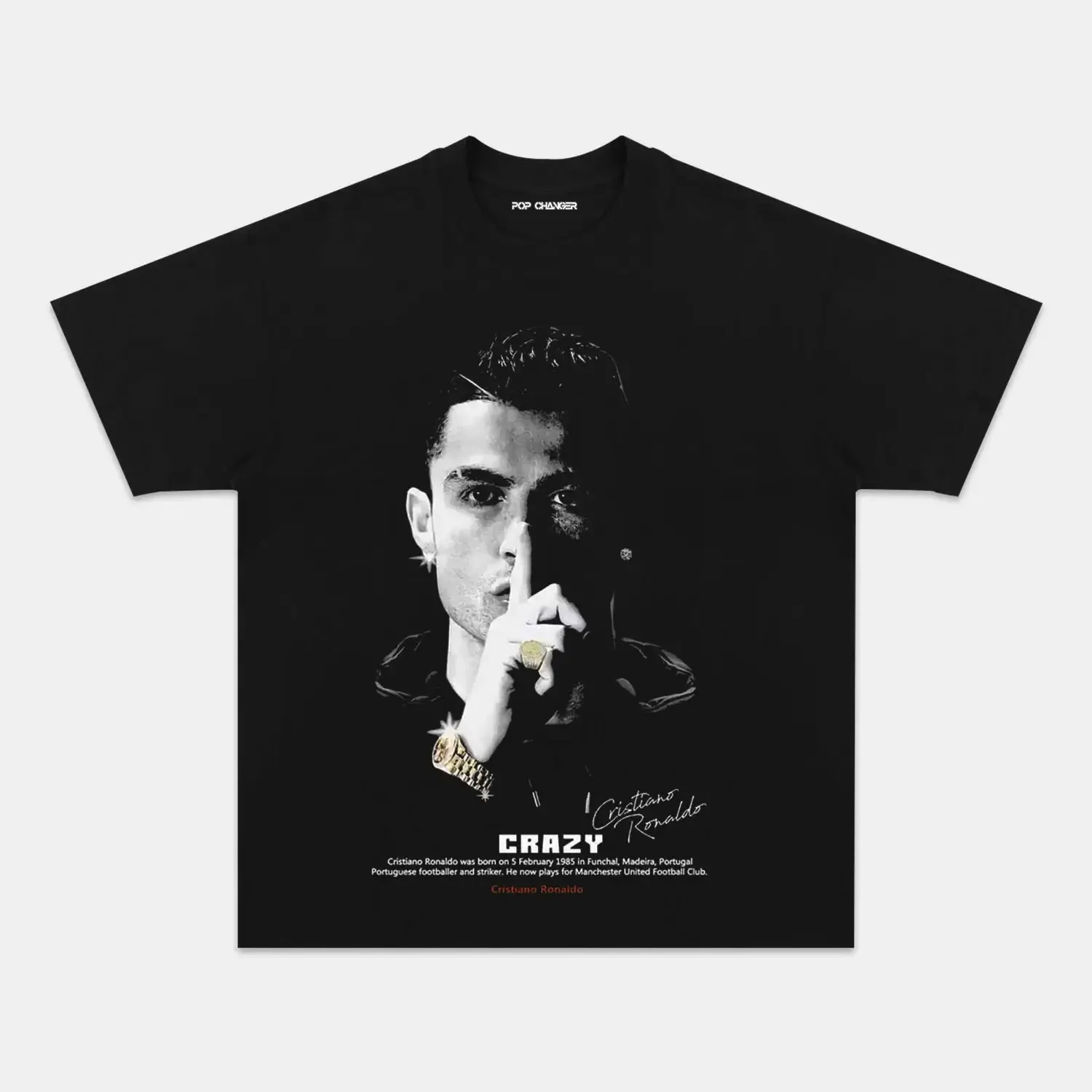 CRISTIANO RONALDO V5 TEE - POPCHANGER