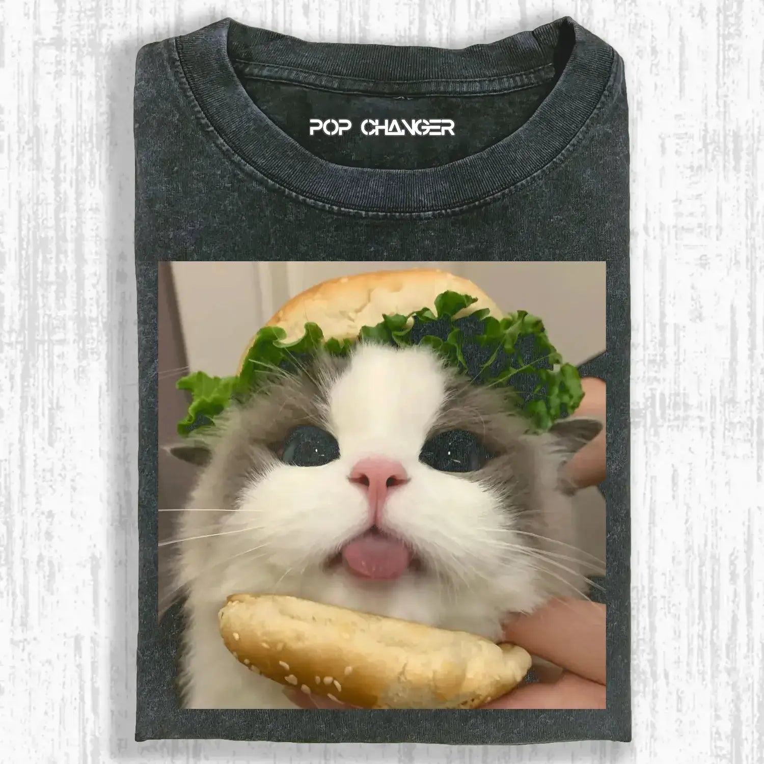 Cat burger TEE - POPCHANGER