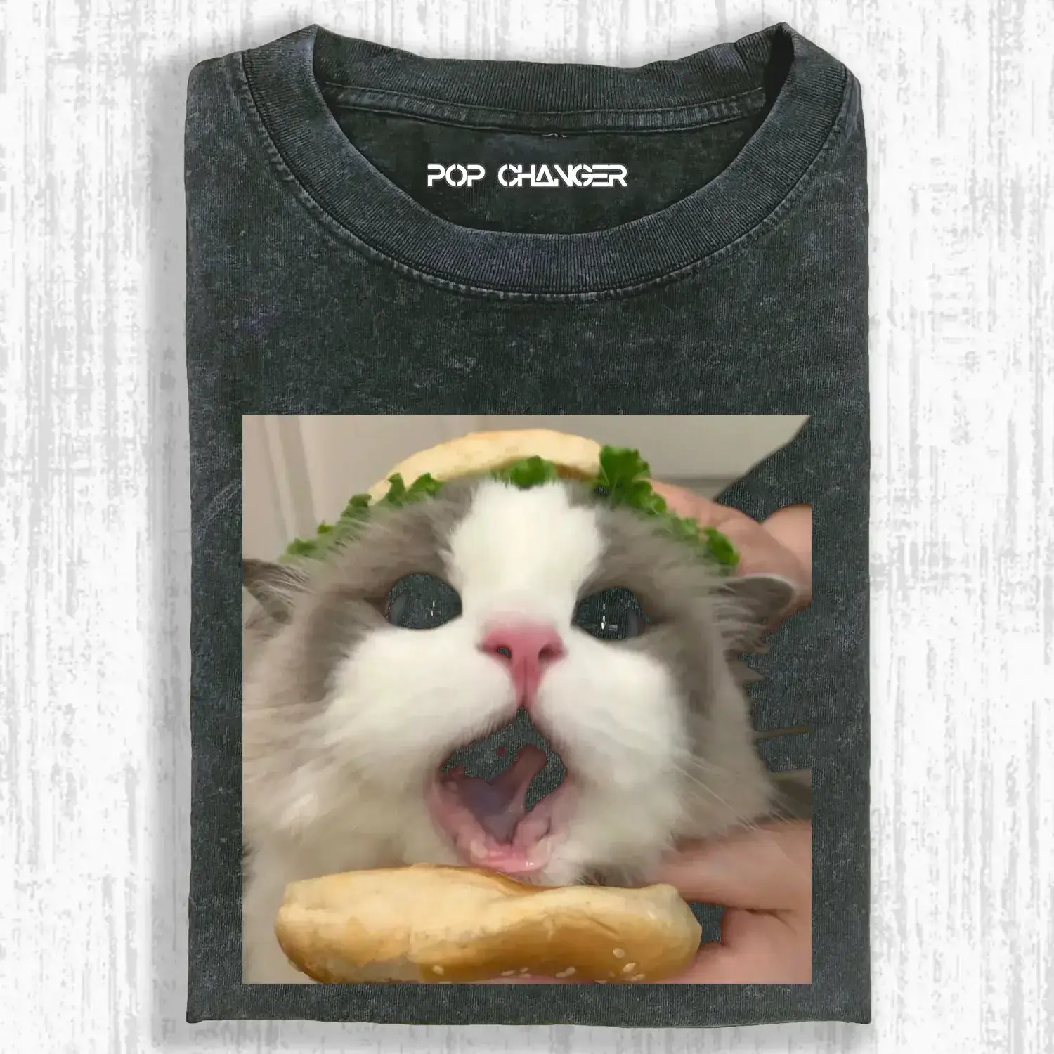 Cat burger V2 TEE - POPCHANGER
