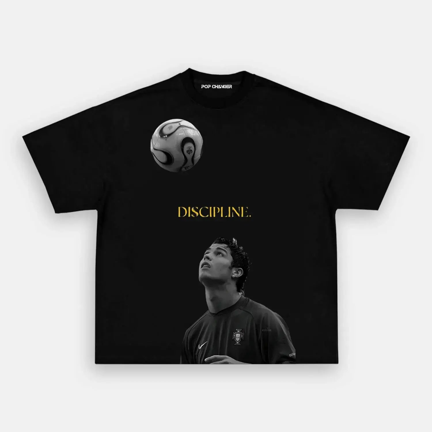 Cristiano Ronaldo Discipline Tee - POPCHANGER