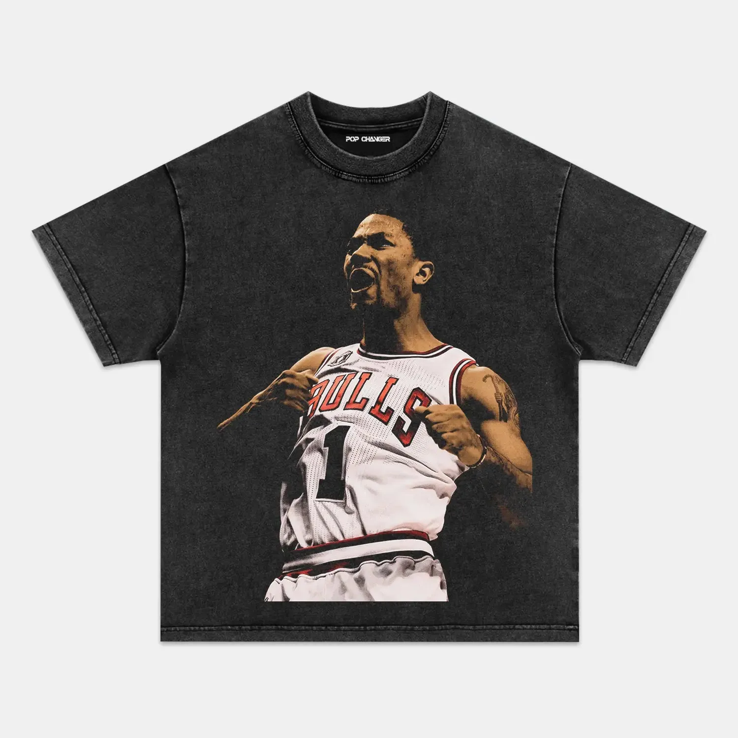 D-ROSE VINTAGE TEE - POPCHANGER