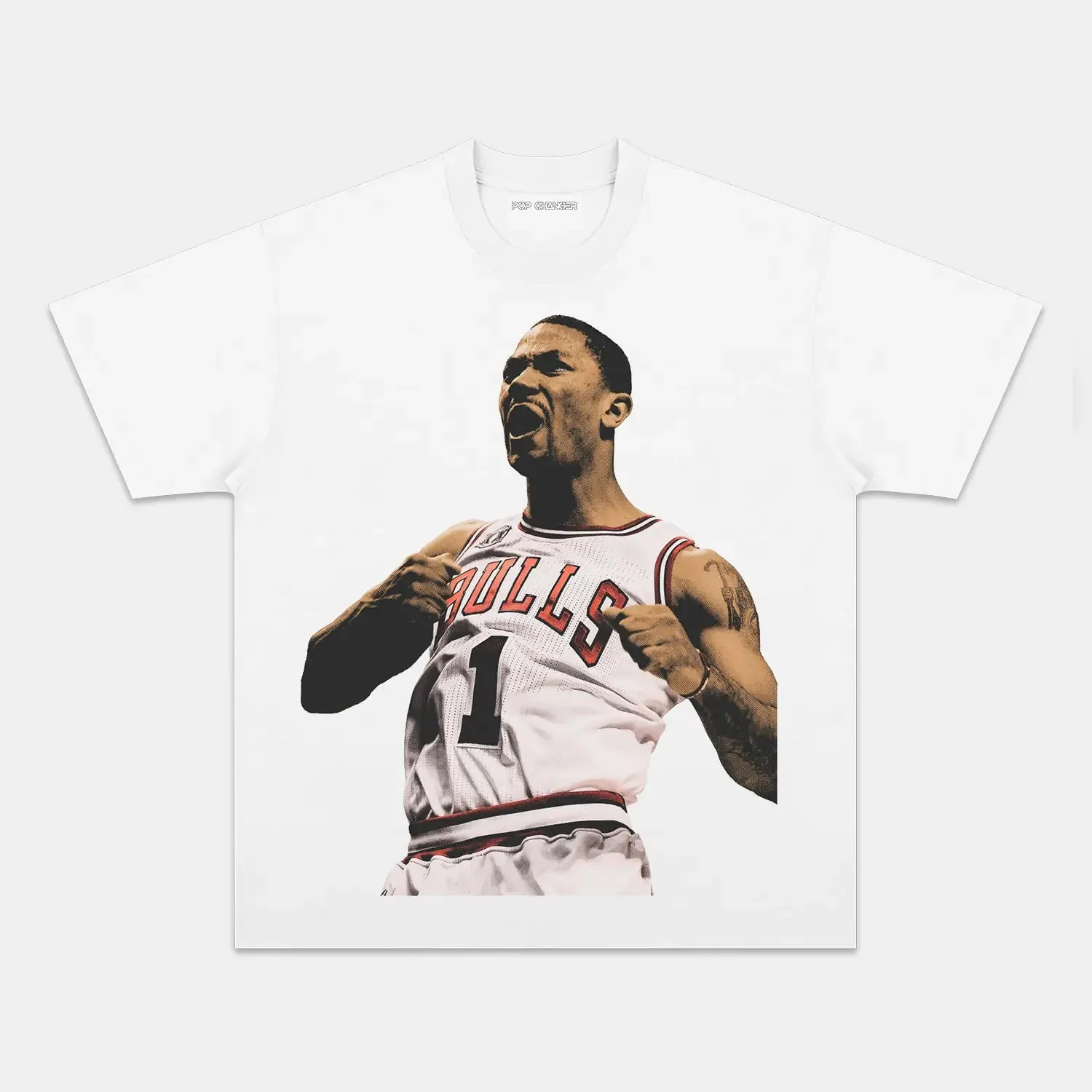 D-ROSE VINTAGE TEE - POPCHANGER