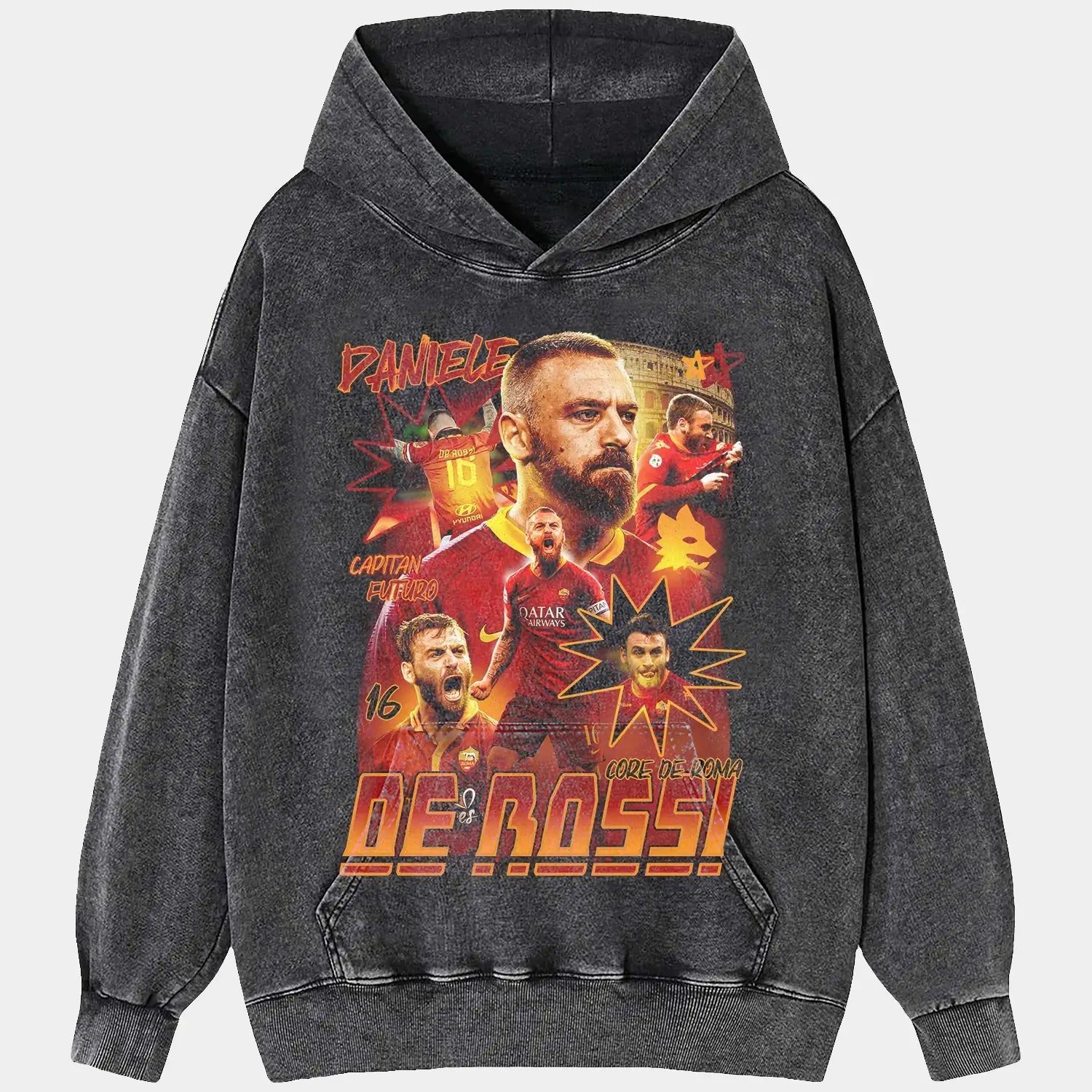DE ROSSI AS ROMA TEE - POPCHANGER