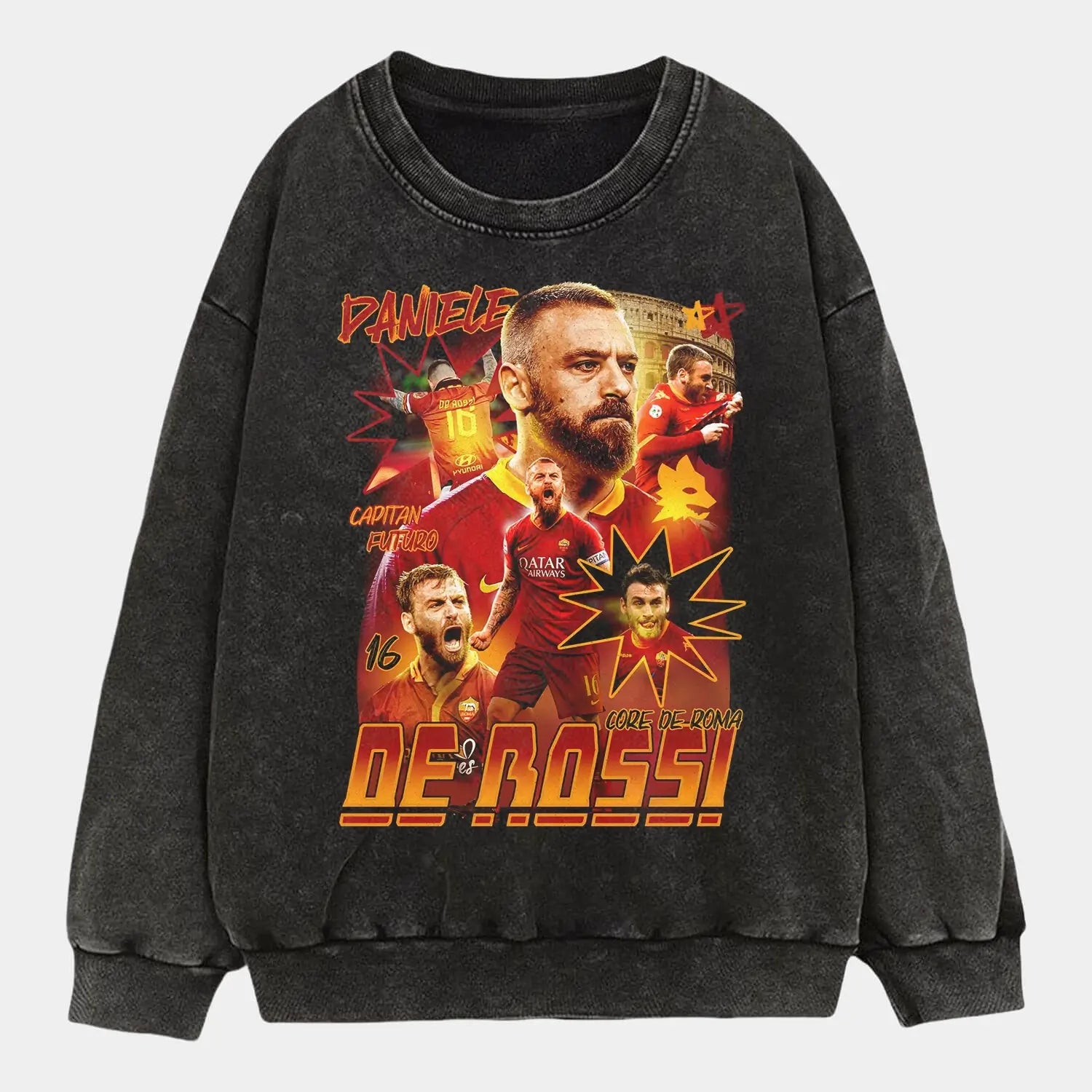 DE ROSSI AS ROMA TEE - POPCHANGER