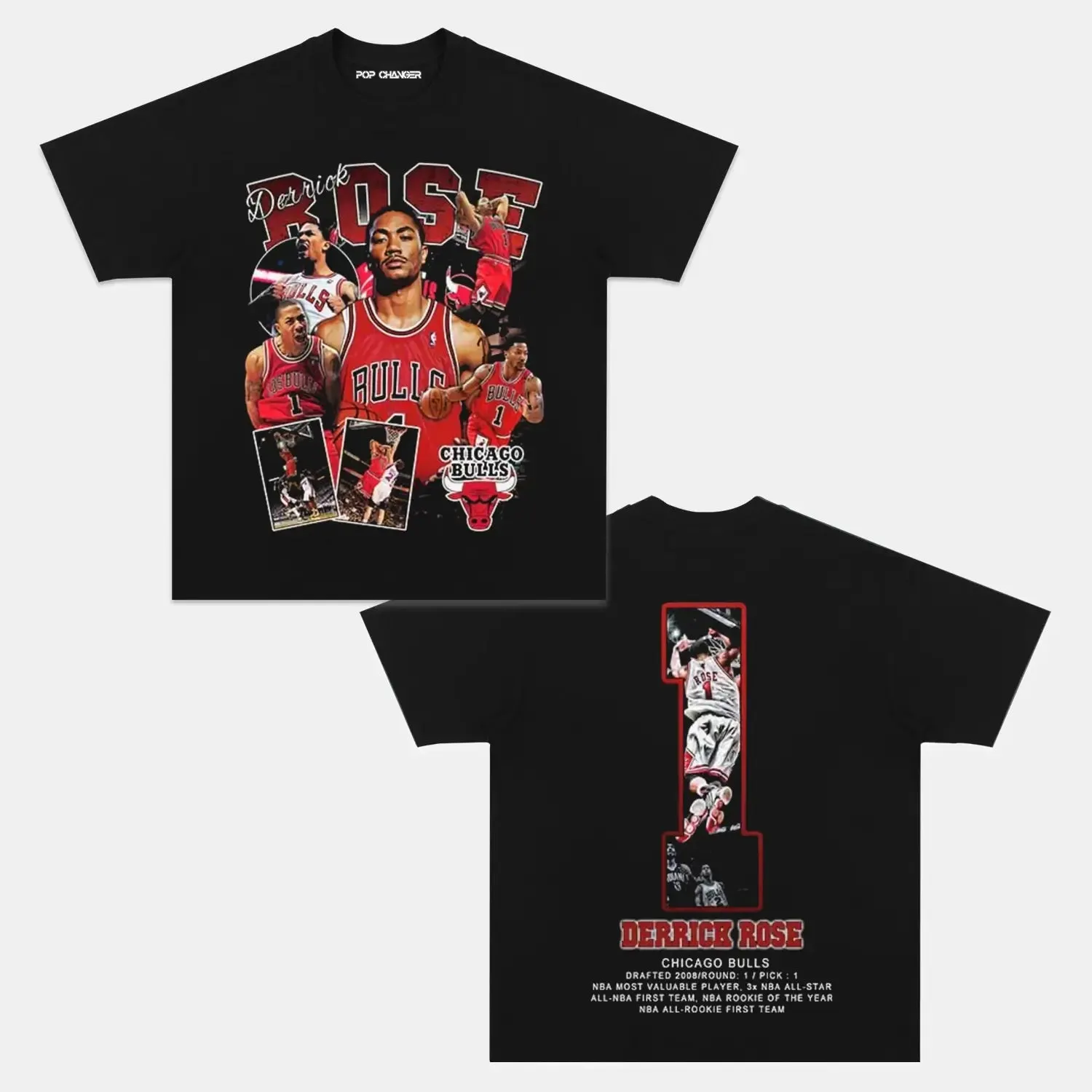 DERRICK ROSE TEE 1.3 - POPCHANGER