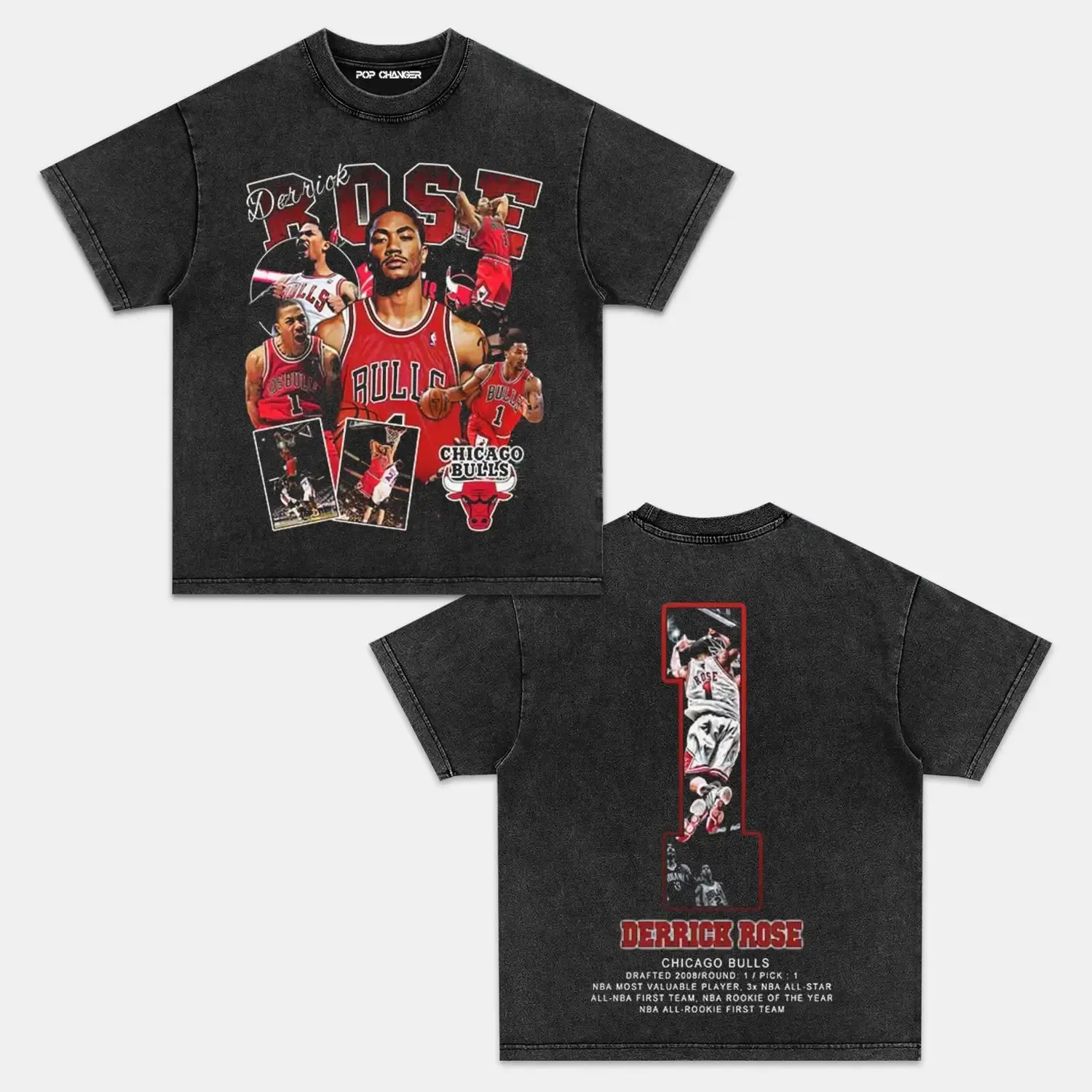 DERRICK ROSE TEE 1.3 - POPCHANGER