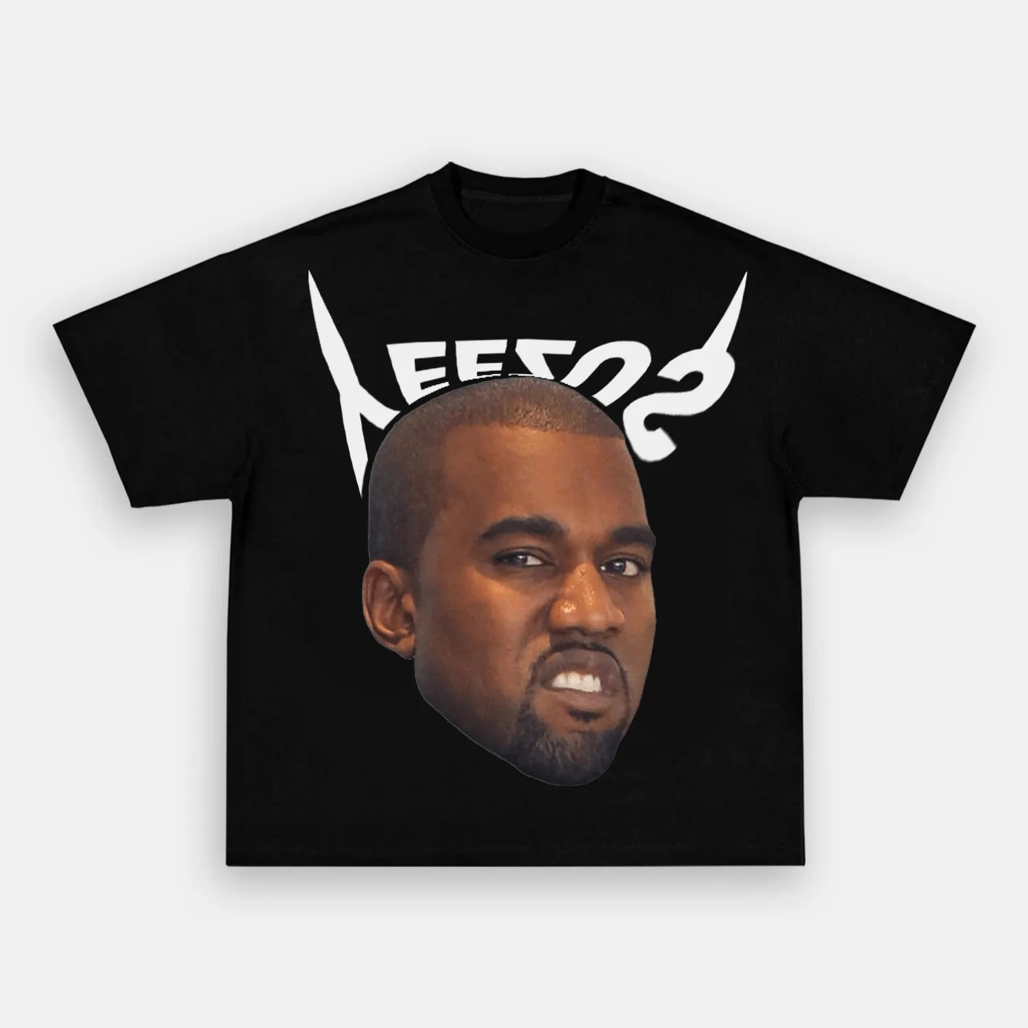 DEVILKANYELOGO big face TEE - POPCHANGER