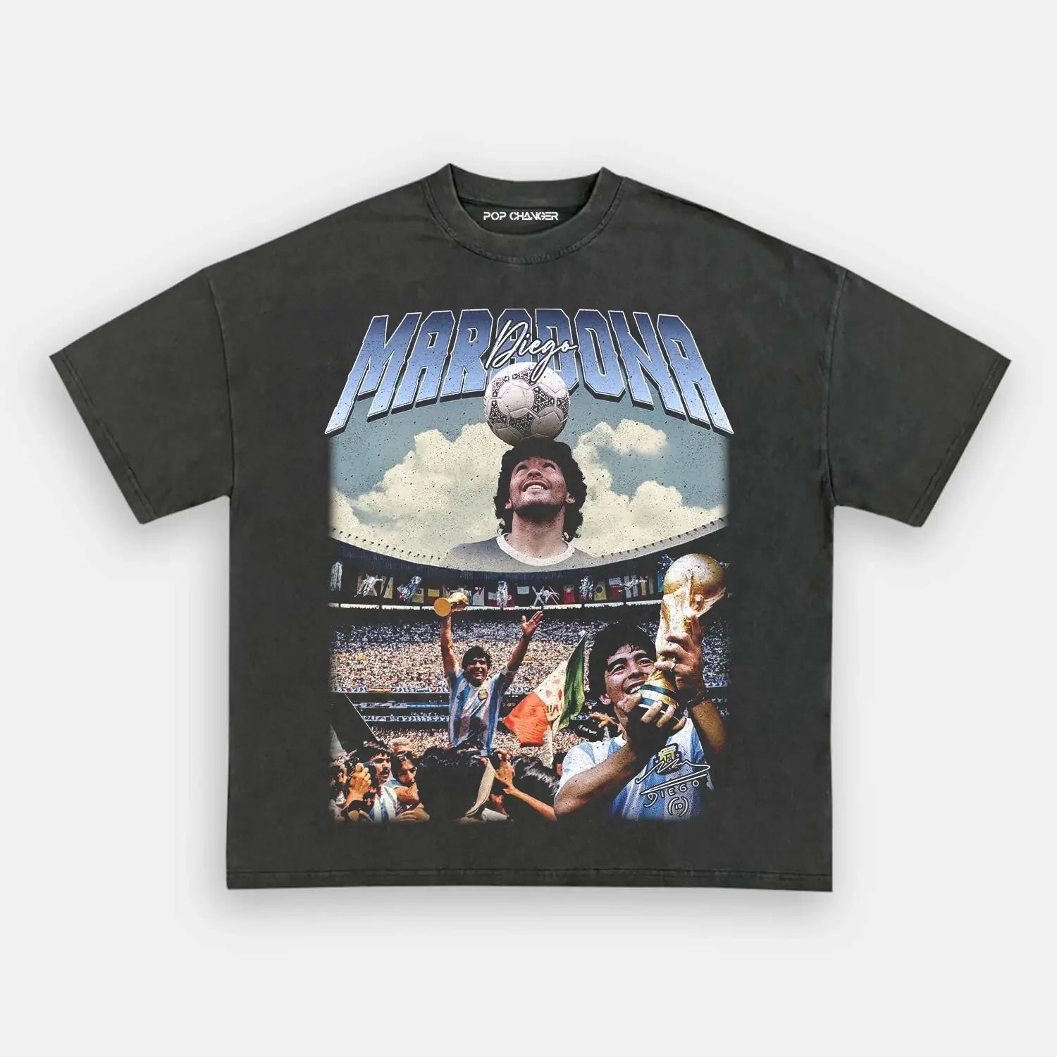DIEGO MARADONA 1986 TEE - POPCHANGER