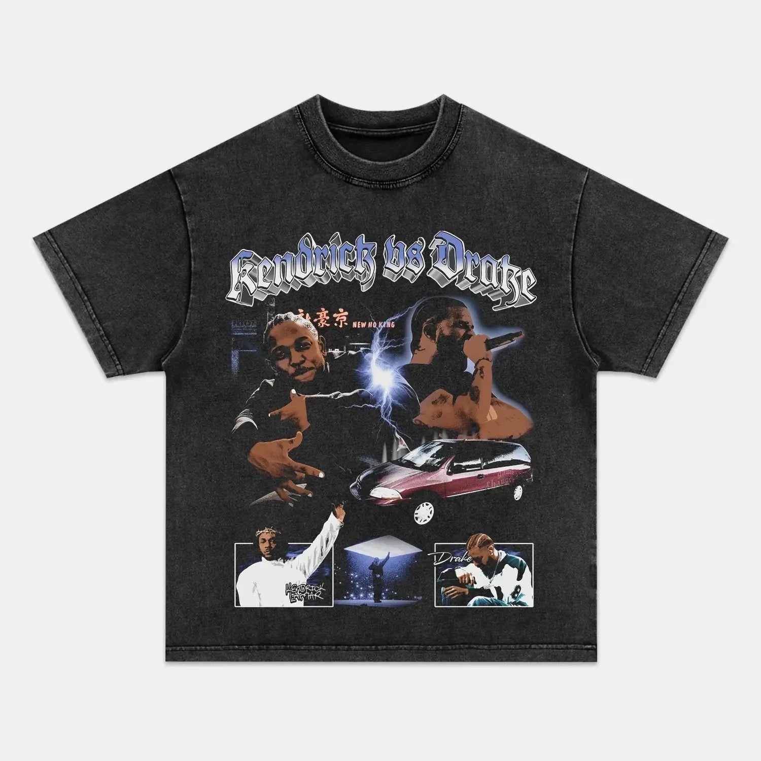 DRAKE VS KDOT V4 TEE - POPCHANGER