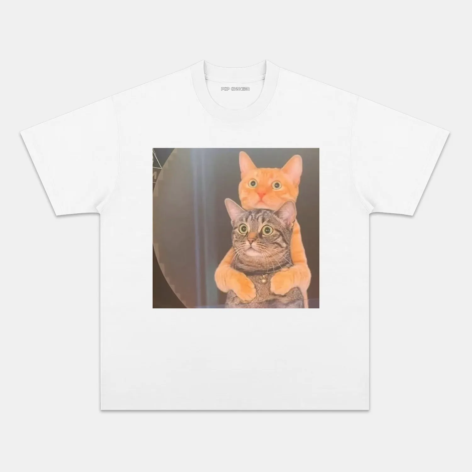 EMBRACING CAT TEE - POPCHANGER