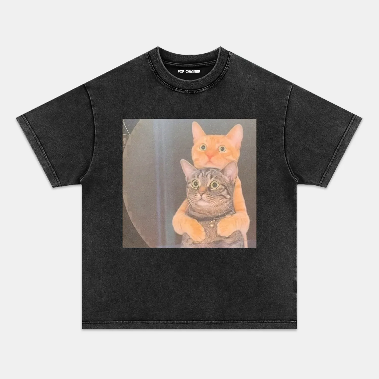 EMBRACING CAT TEE - POPCHANGER