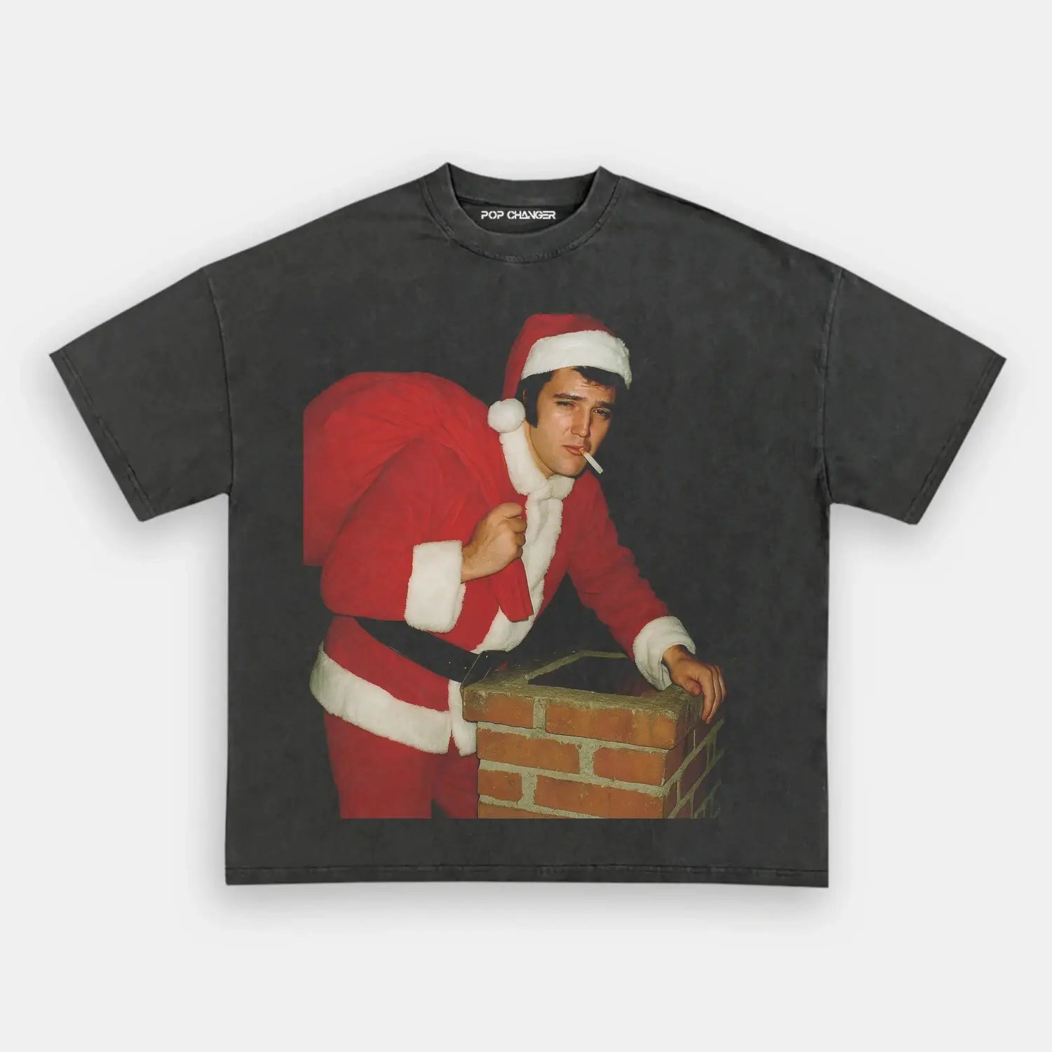 Elvis Presley Santa Tee - POPCHANGER
