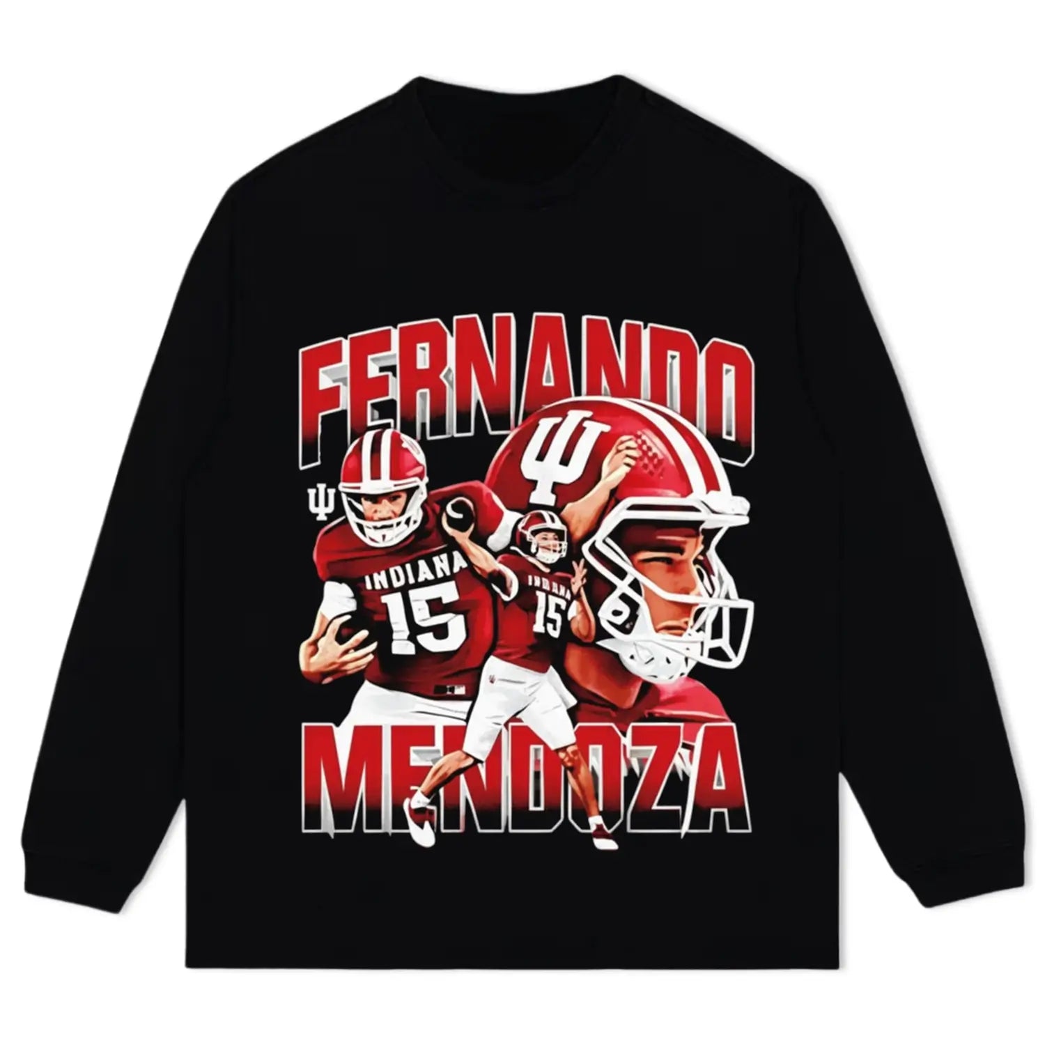 BLACK LONG SLEEVES T-SHIRT