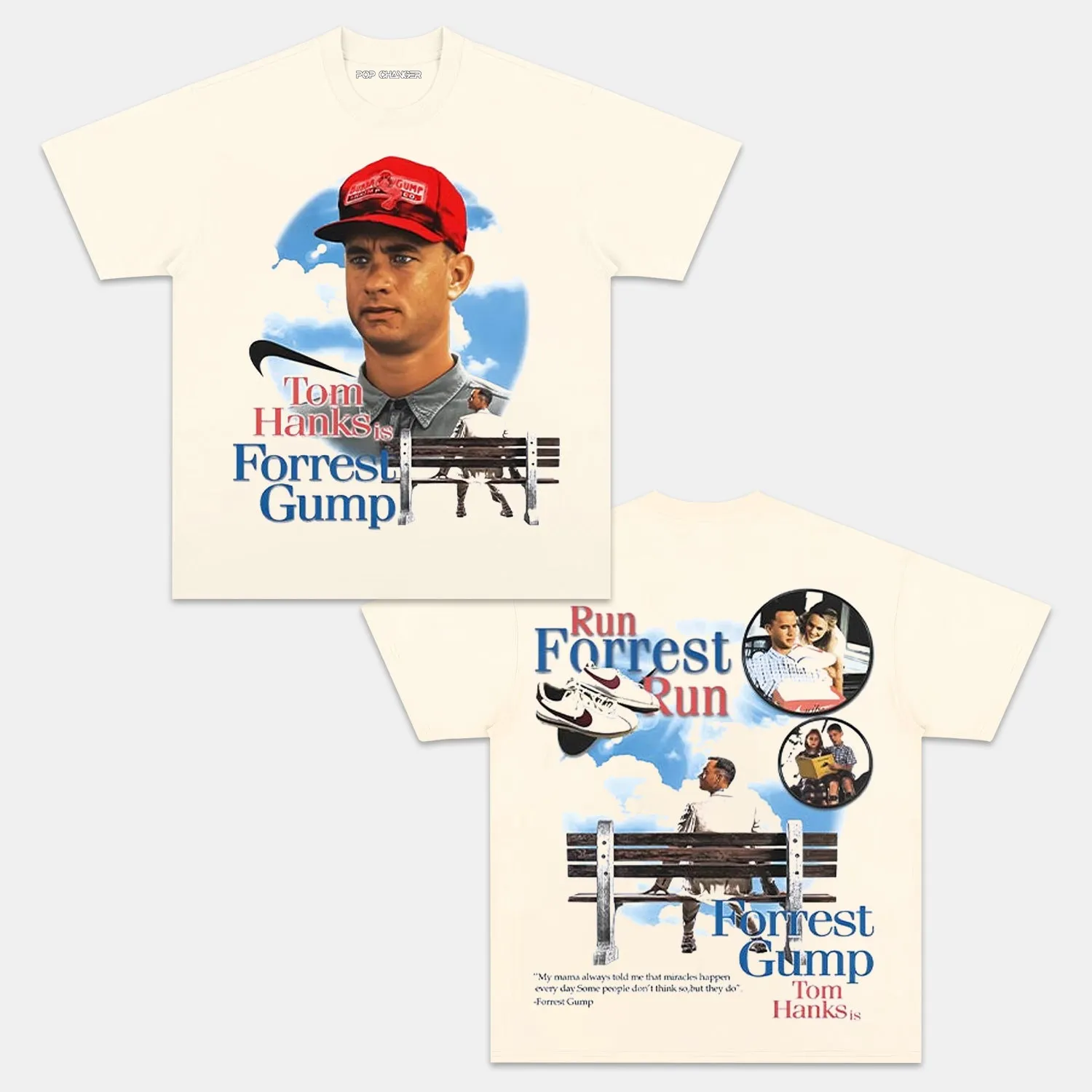 FORREST GUMP TEE 5.20 - POPCHANGER