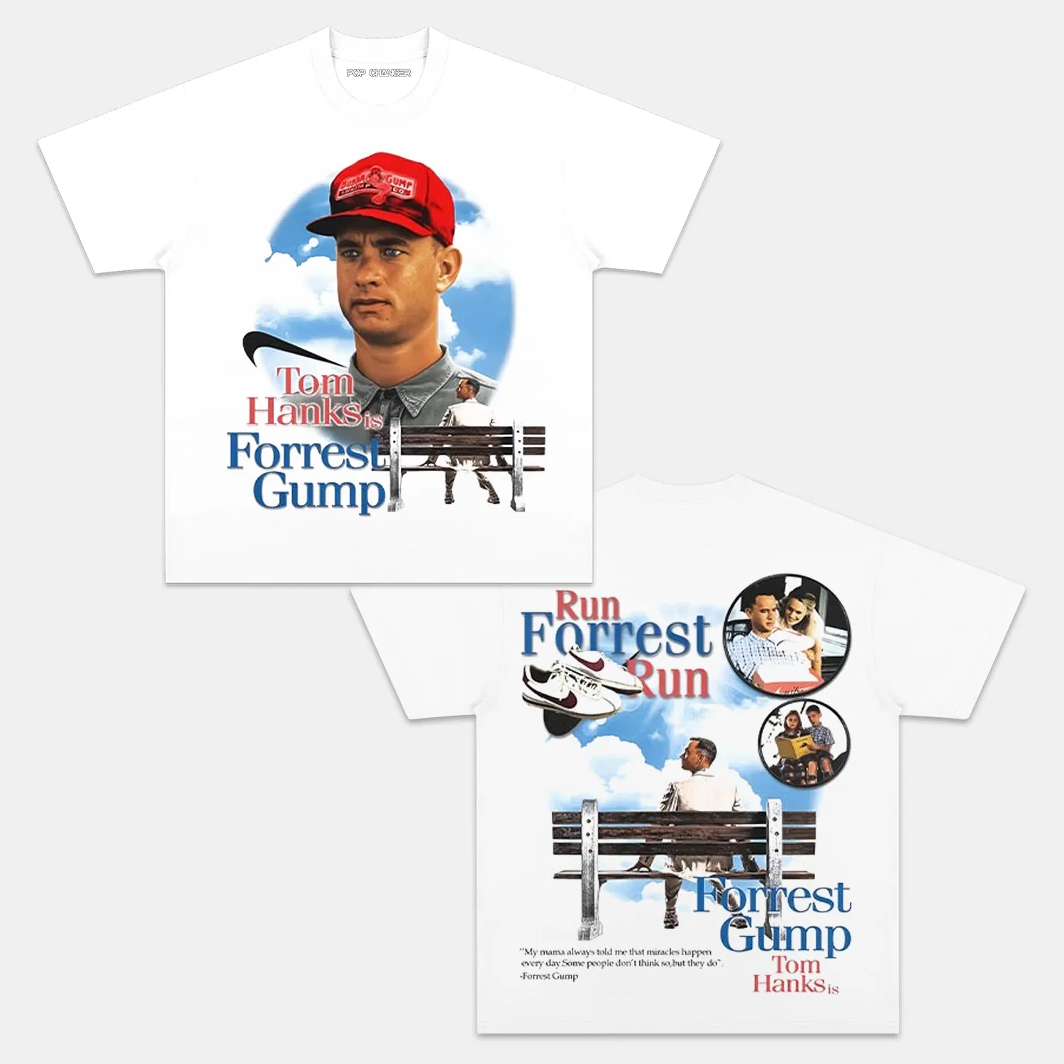 FORREST GUMP TEE 5.20 - POPCHANGER