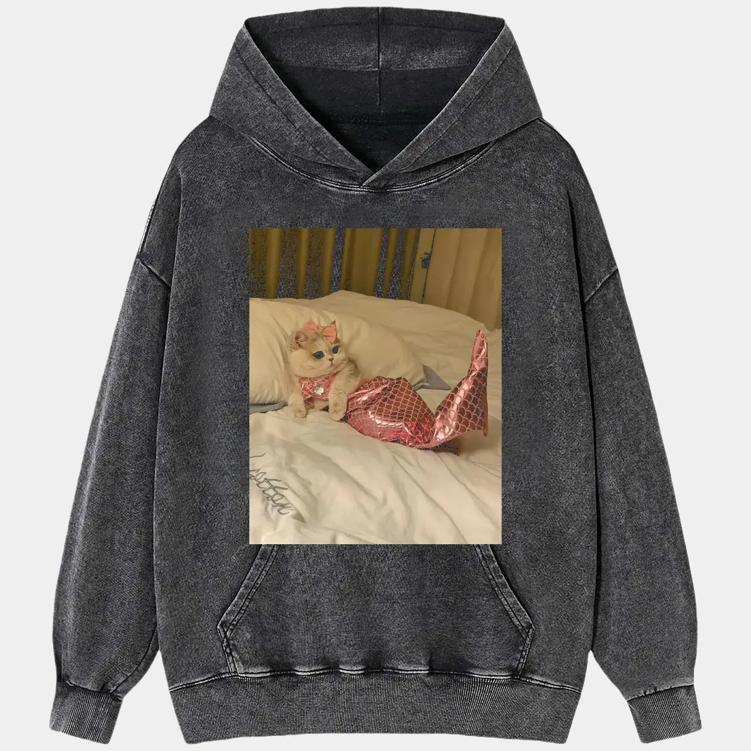 FUNNY MEOWMAID TEE - POPCHANGER