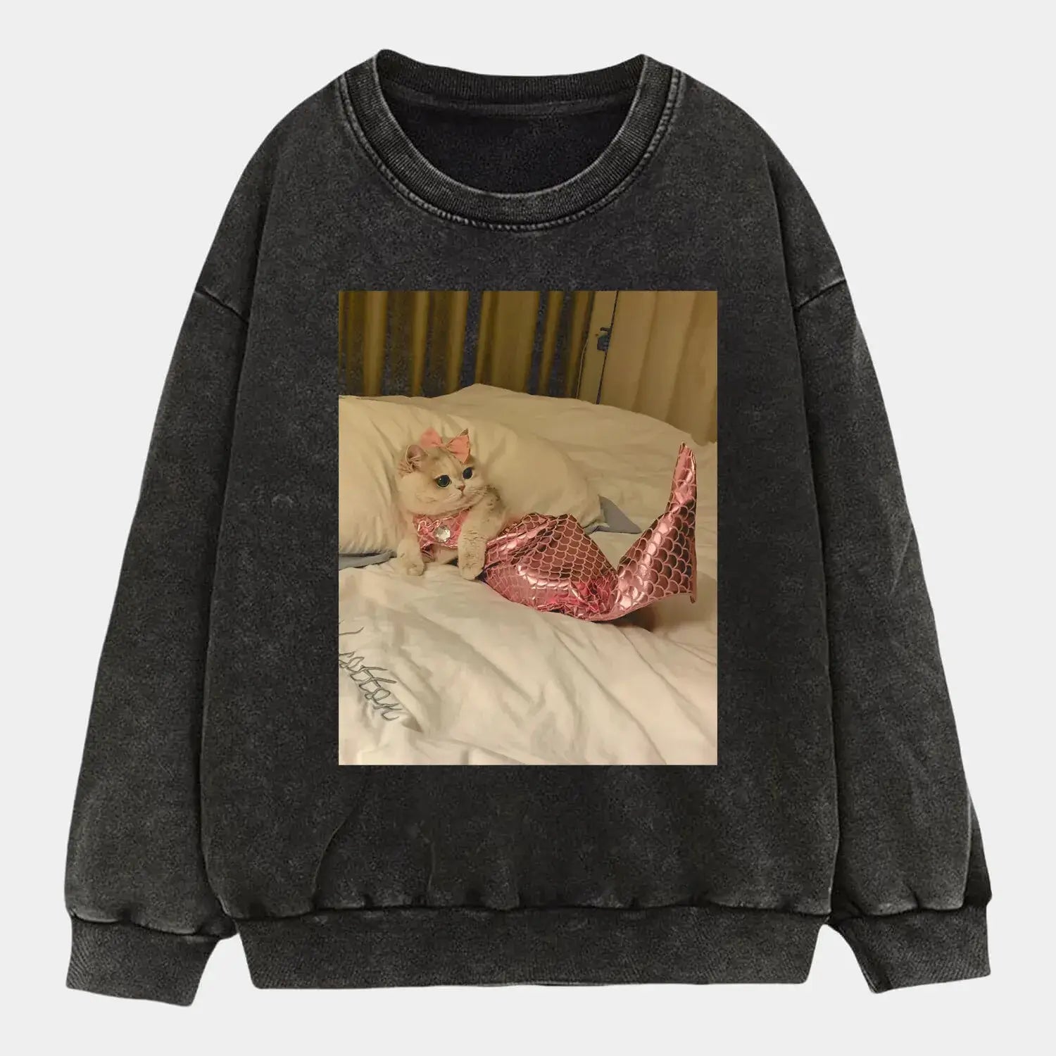 FUNNY MEOWMAID TEE - POPCHANGER