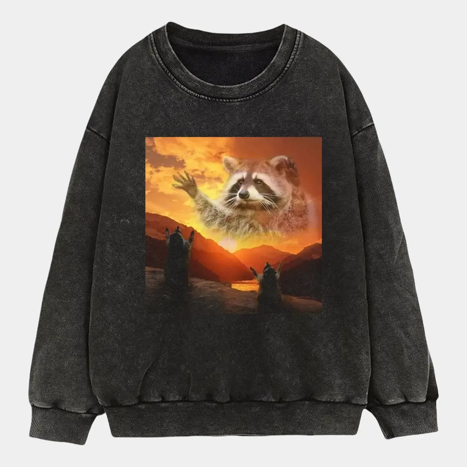 FUNNY RACCOON TEE - POPCHANGER