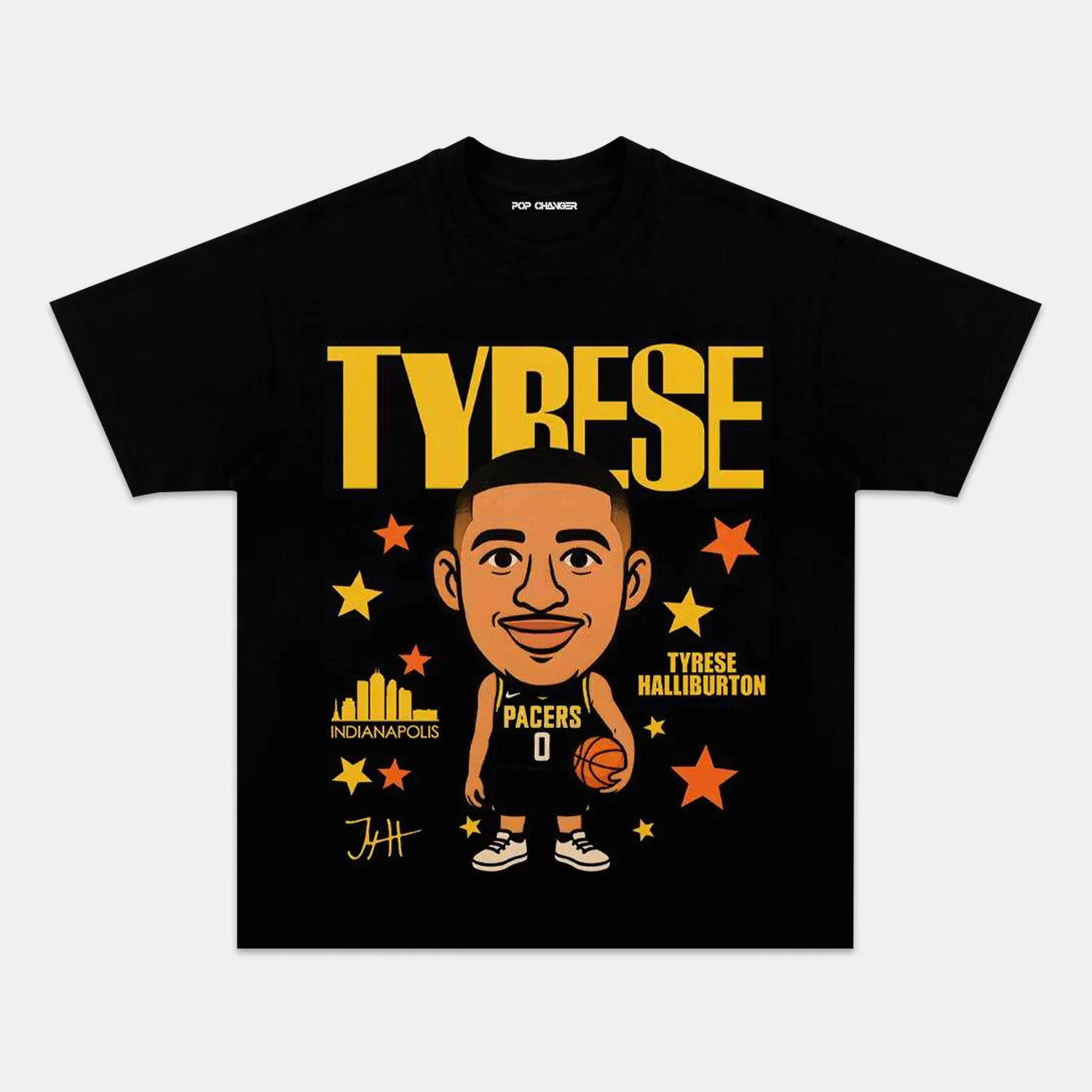 HALIBURTON CARTOON TEE - POPCHANGER