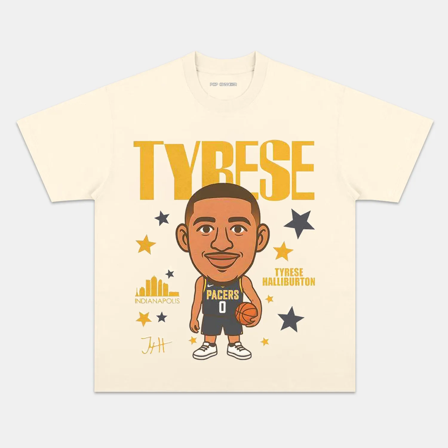 HALIBURTON CARTOON TEE - POPCHANGER