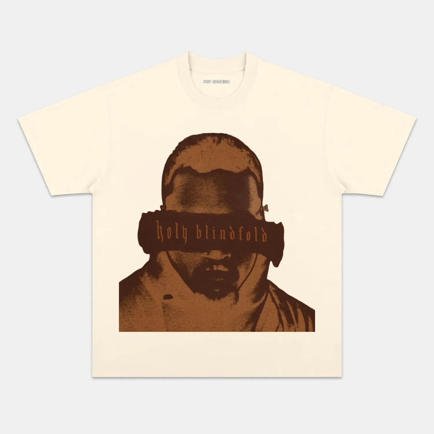 HOLY BLINDFOLD - CHRIS BROWN TEE - POPCHANGER