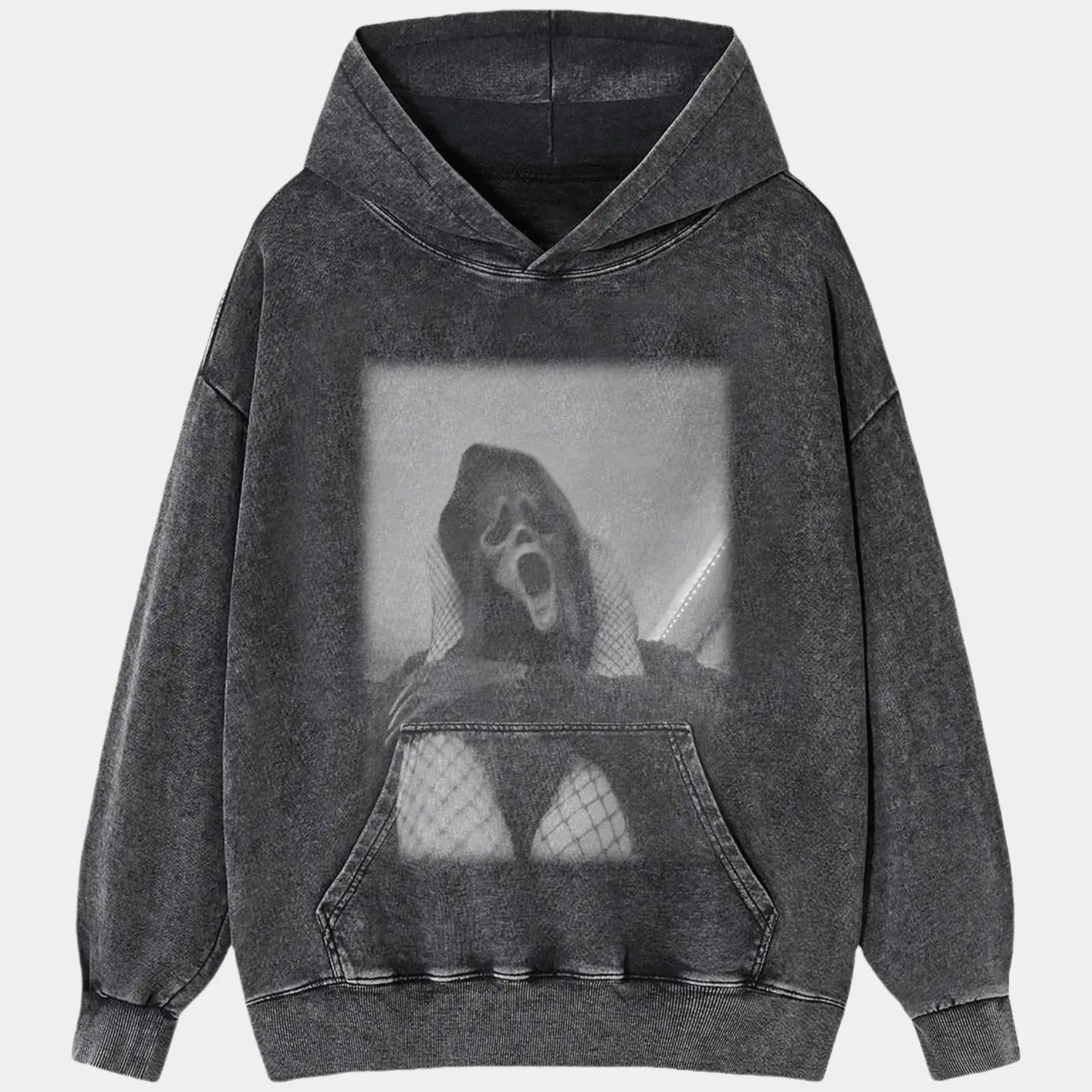 Ghostface Fishnet Leg Tee