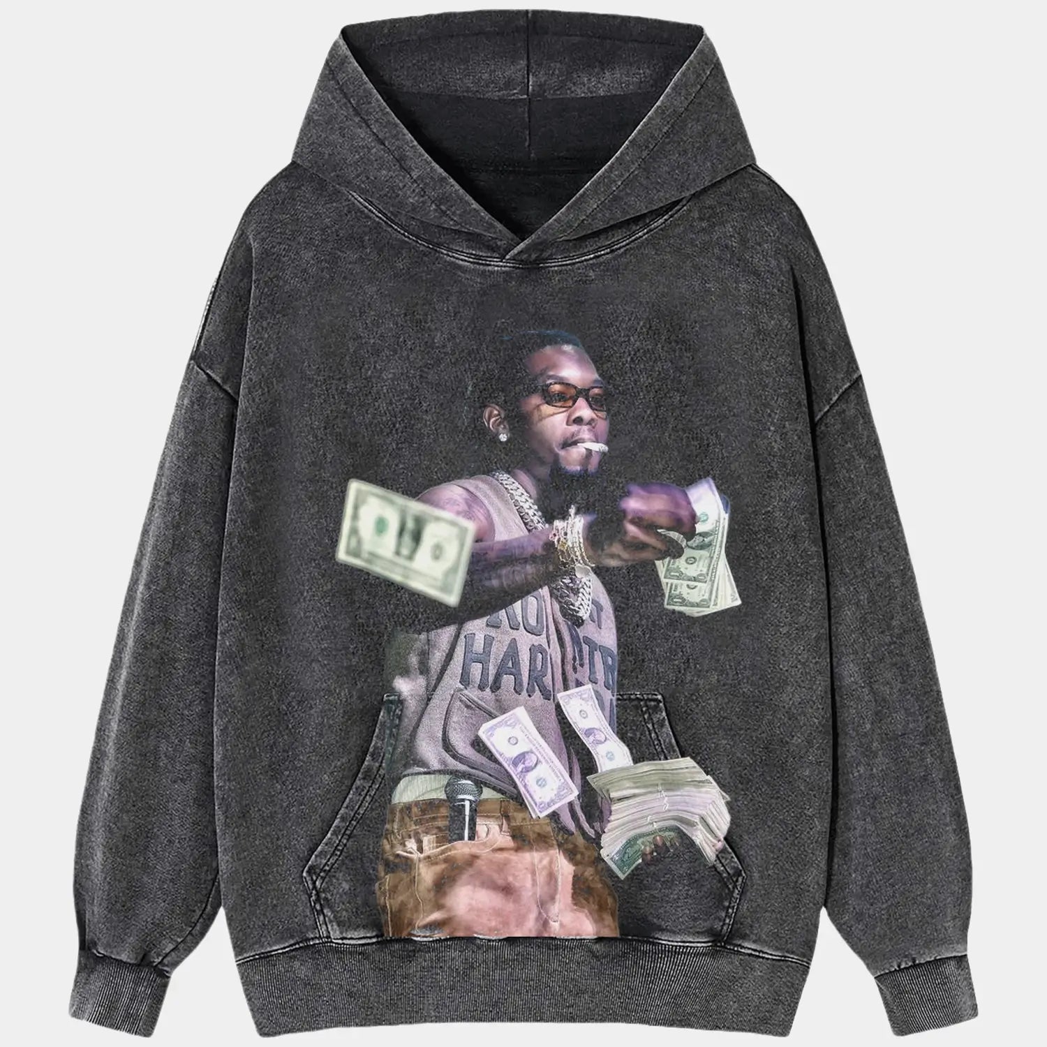 Money Distribution Offset Tee