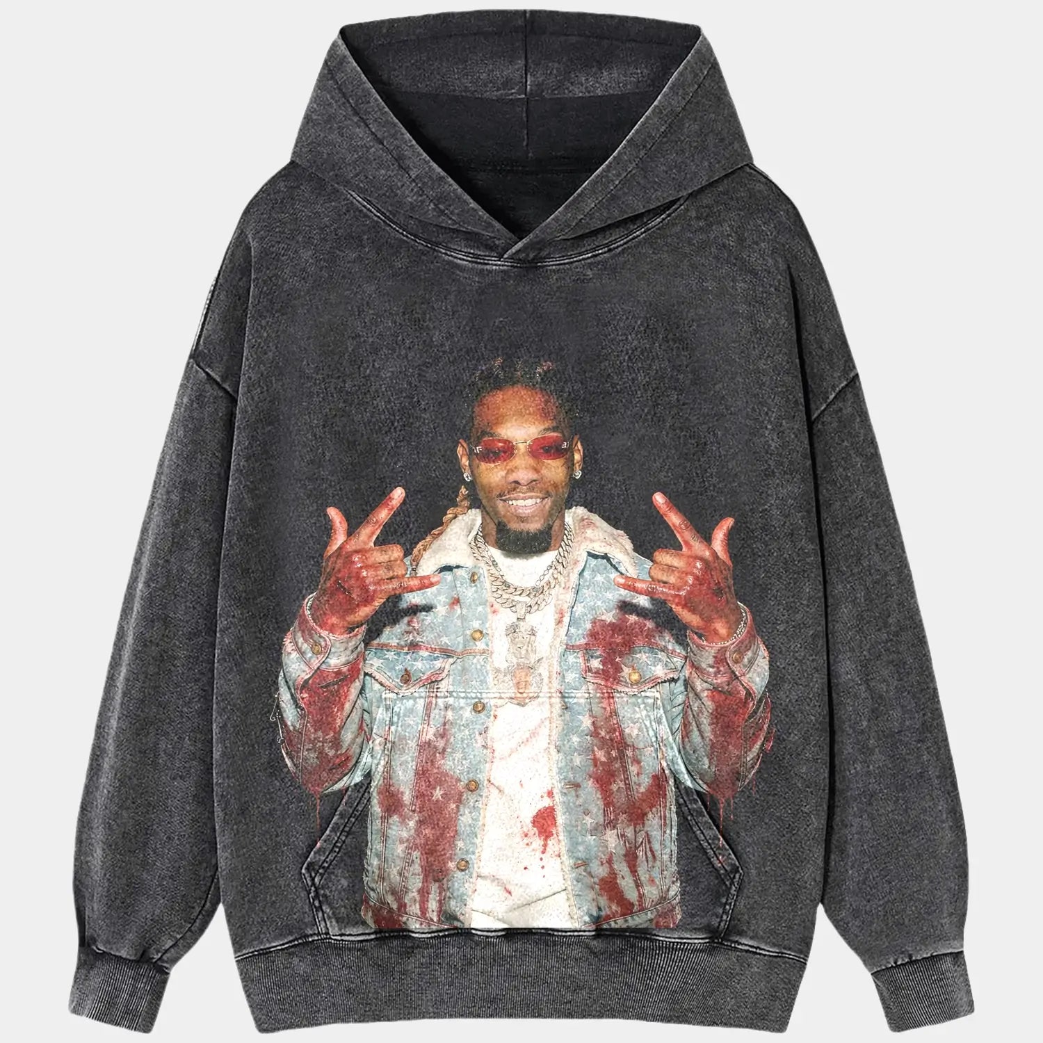 Offset Blood Tee