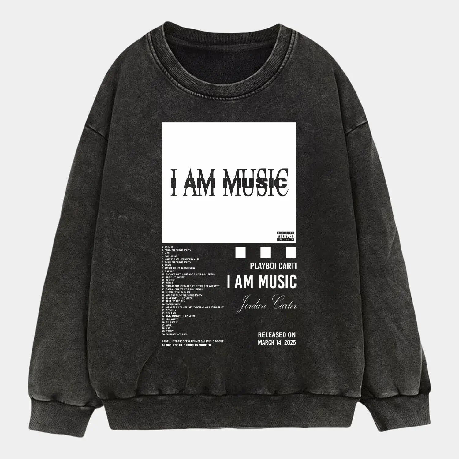 I AM MUSIC PLAYBOI CARTI TEE - POPCHANGER
