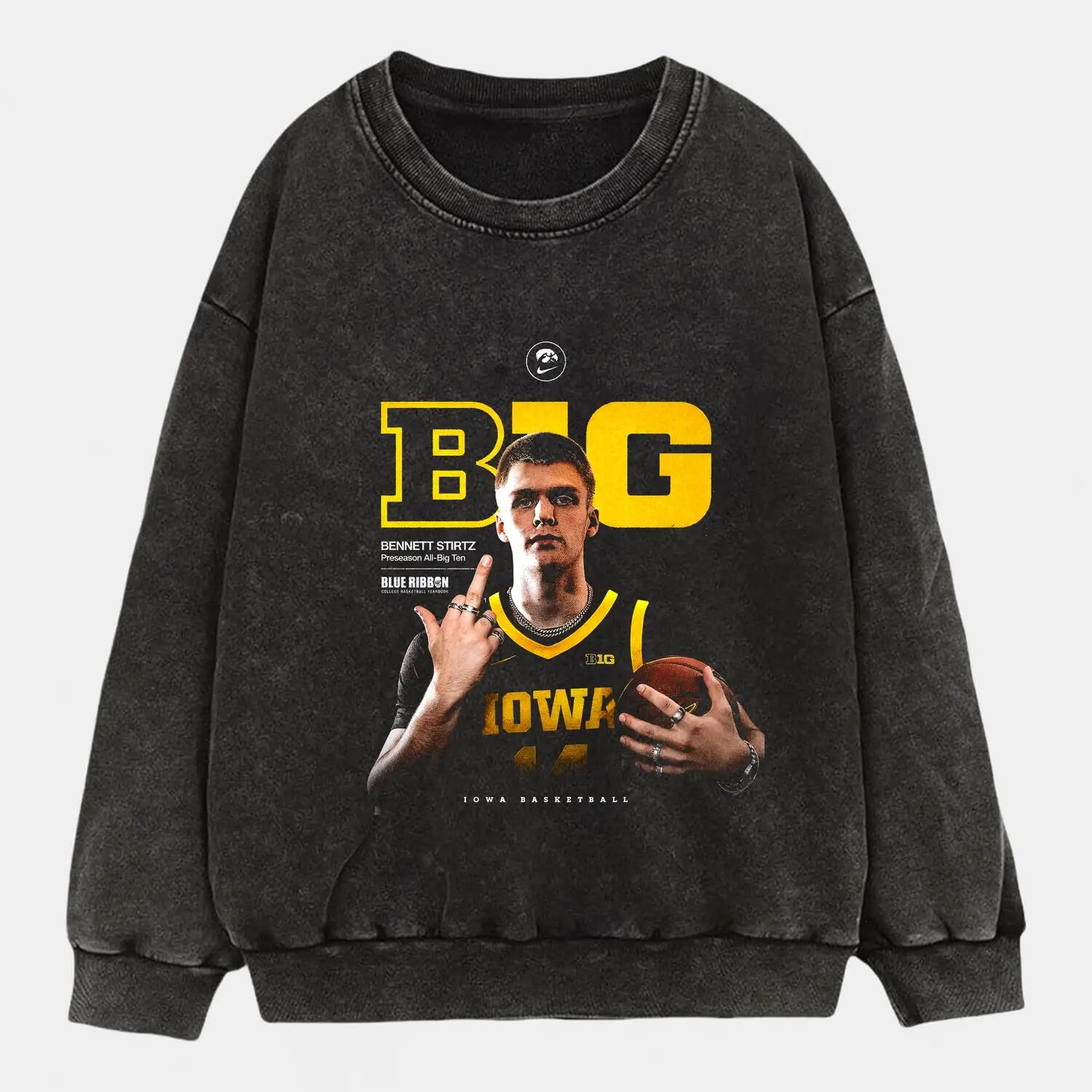 Iowa Hawkeyes Basketball 1.0 Tee