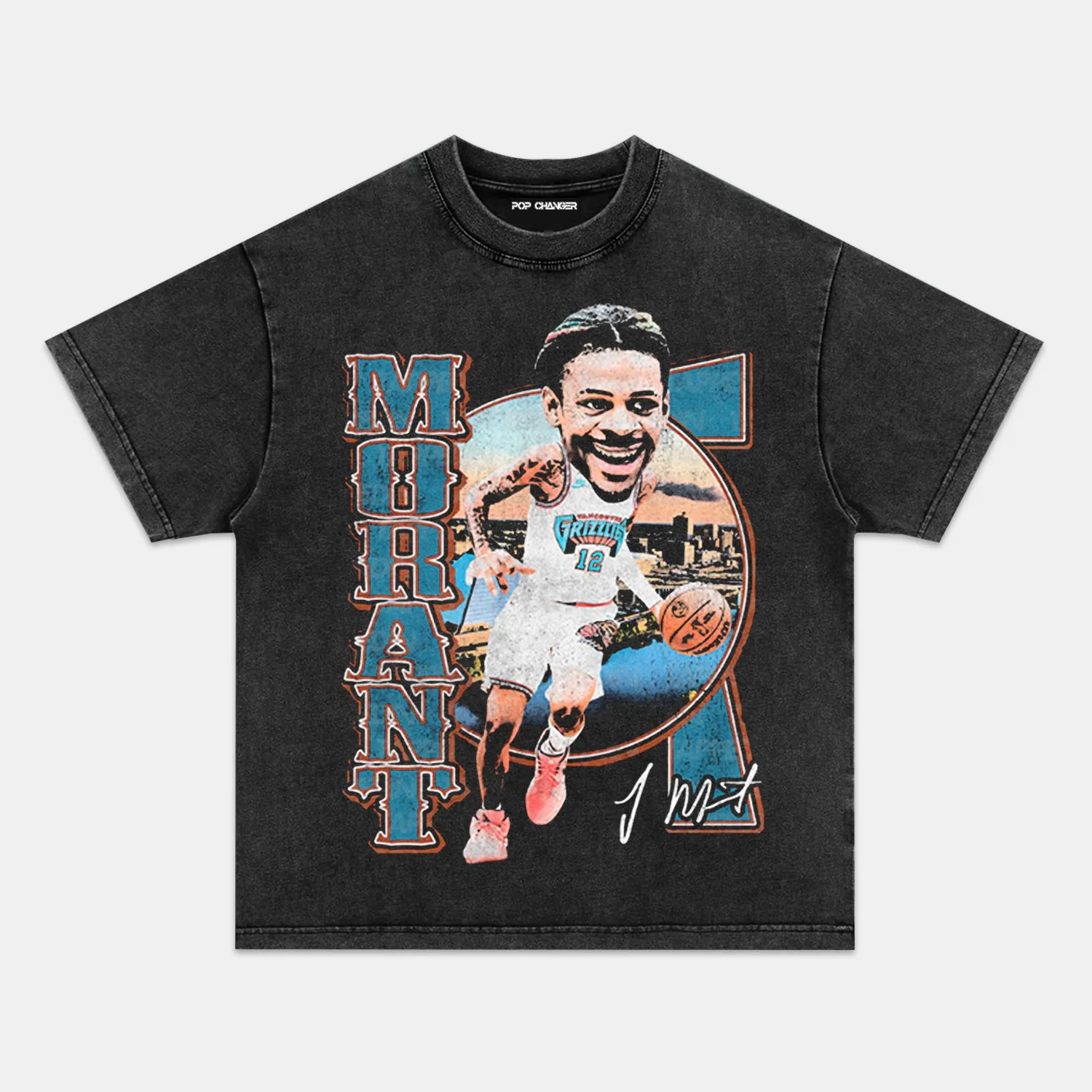 JA MORANT BIG HEAD TEE - POPCHANGER