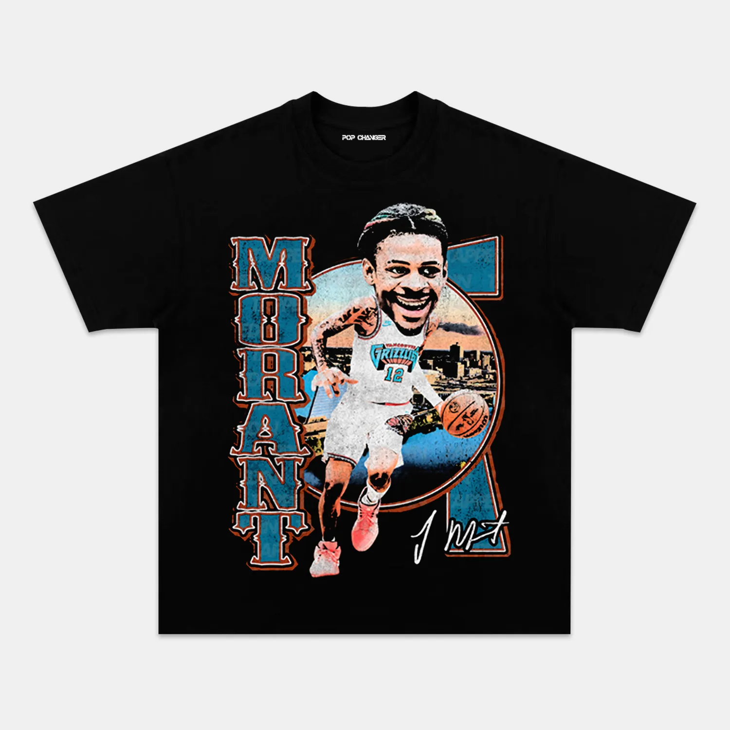 JA MORANT BIG HEAD TEE - POPCHANGER