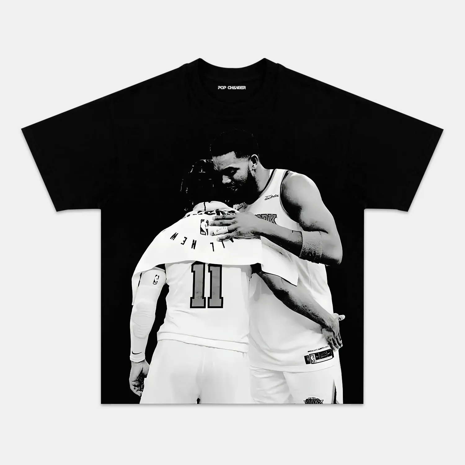 JALEN BRUNSON AND TOWNS TEE - POPCHANGER
