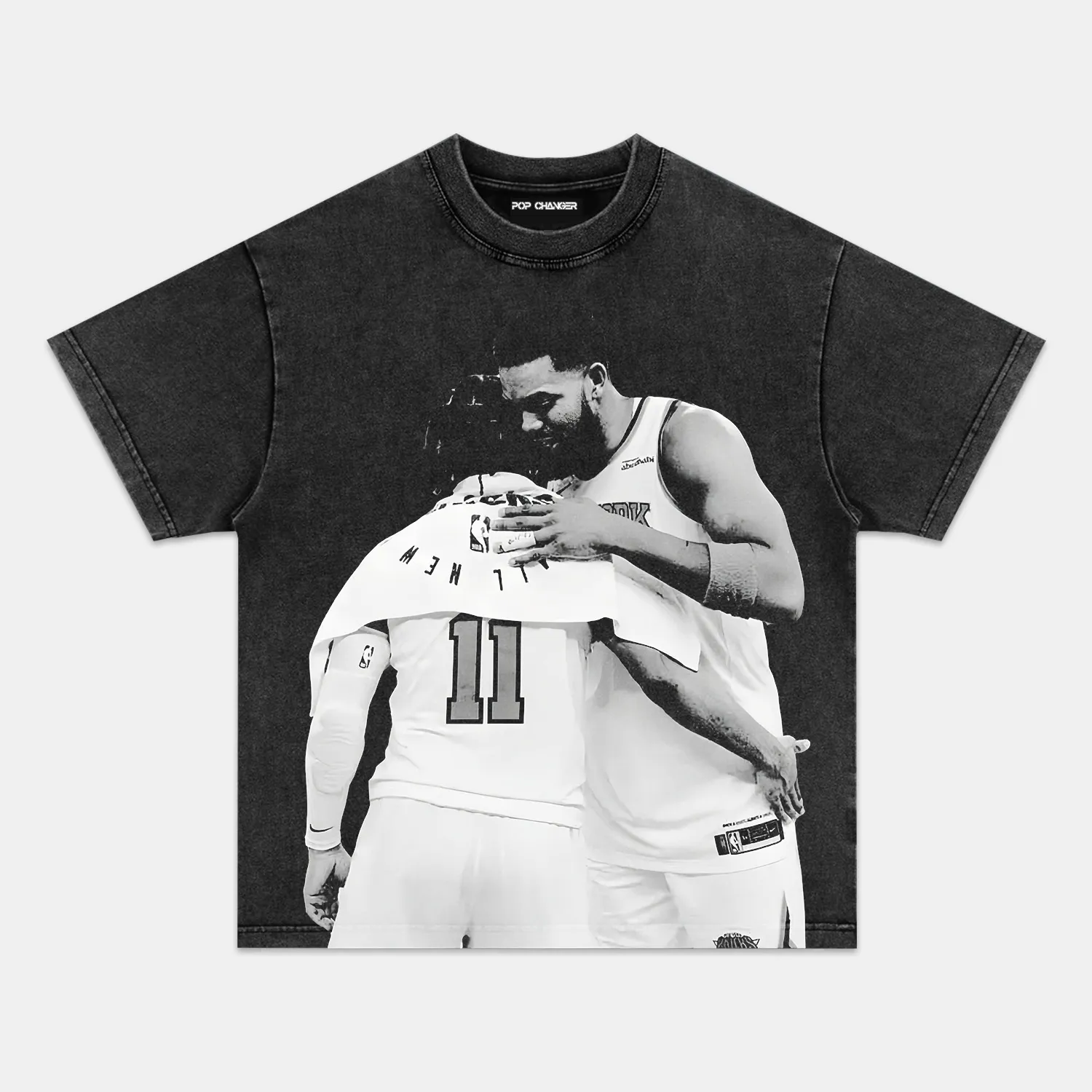 JALEN BRUNSON AND TOWNS TEE - POPCHANGER