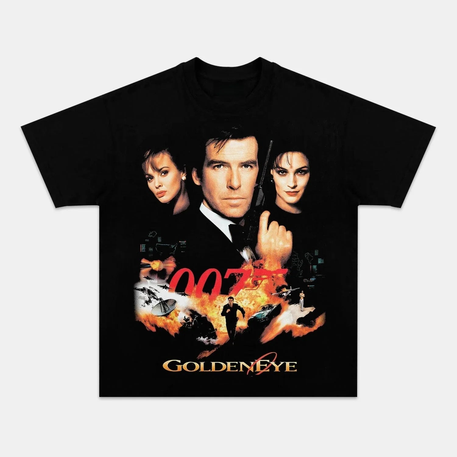 JAMES BOND GOLDENEYE VINTAGE TEE - POPCHANGER