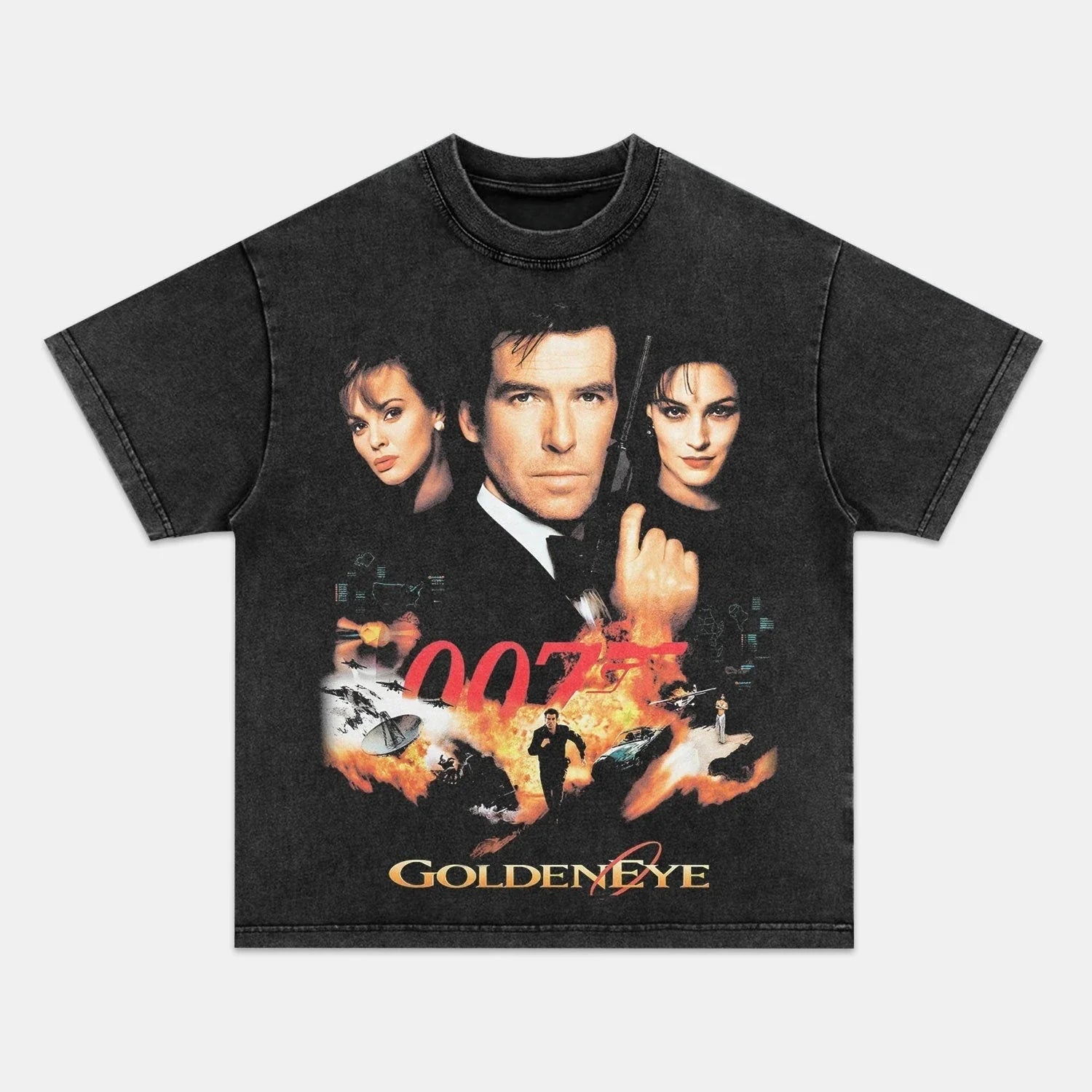 JAMES BOND GOLDENEYE VINTAGE TEE - POPCHANGER