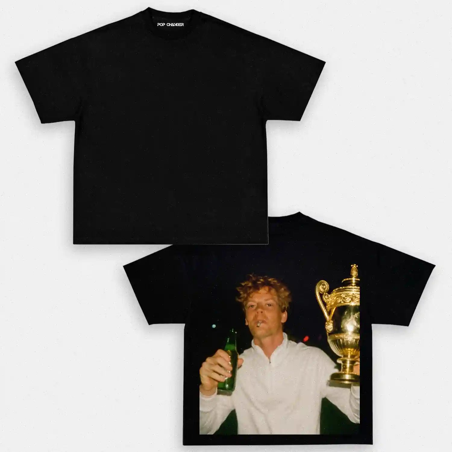 Jannik Sinner 2025 Tee - back side - POPCHANGER