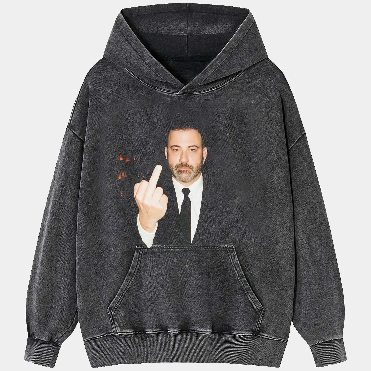 Jimmy Kimmel Middle Finger Tee - POPCHANGER