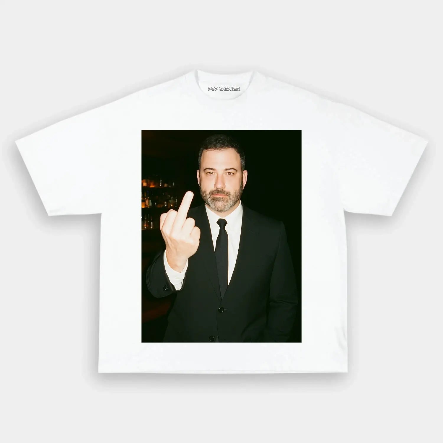 Jimmy Kimmel Middle Finger Tee - POPCHANGER
