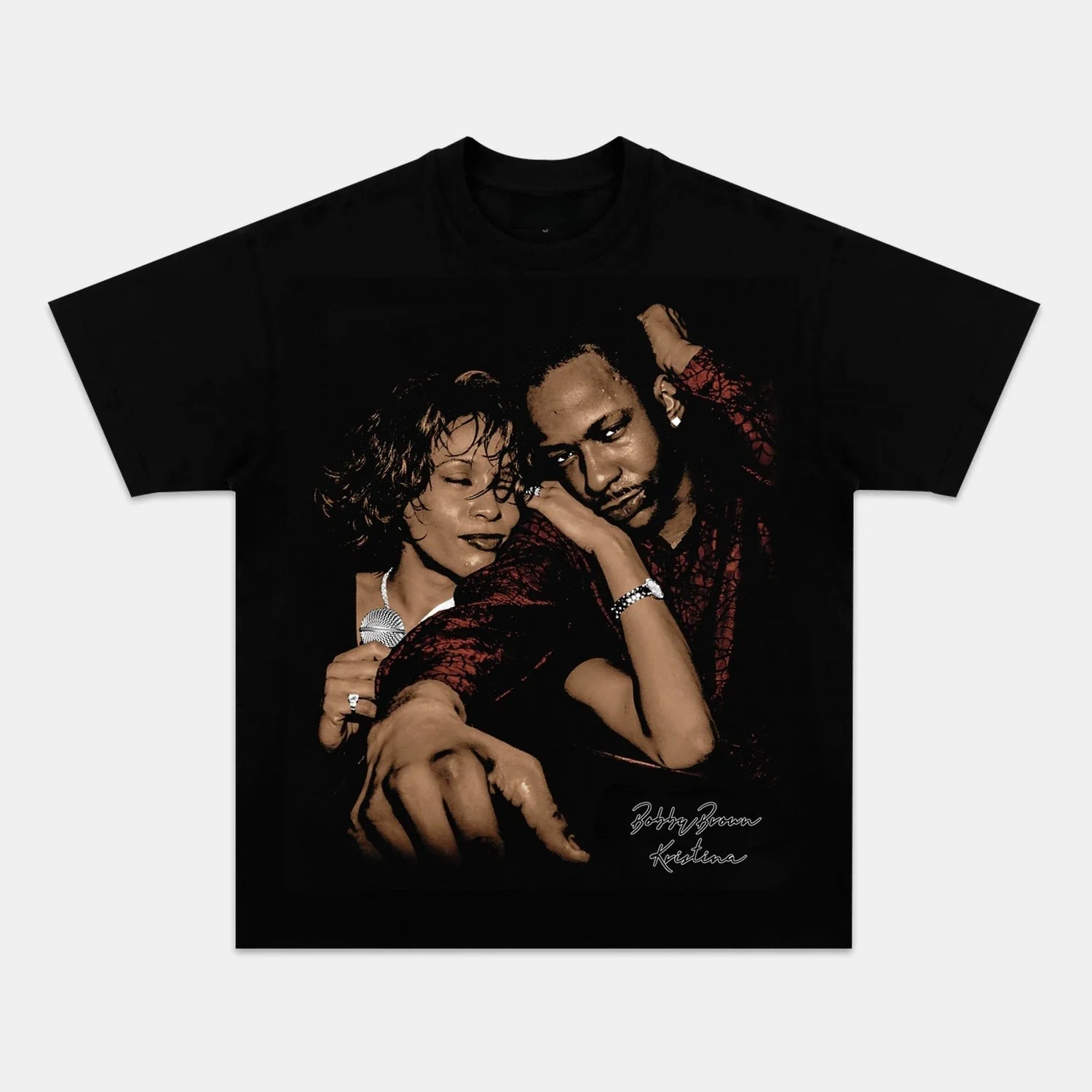 KRISTINA BOBBY BROWN TEE - POPCHANGER