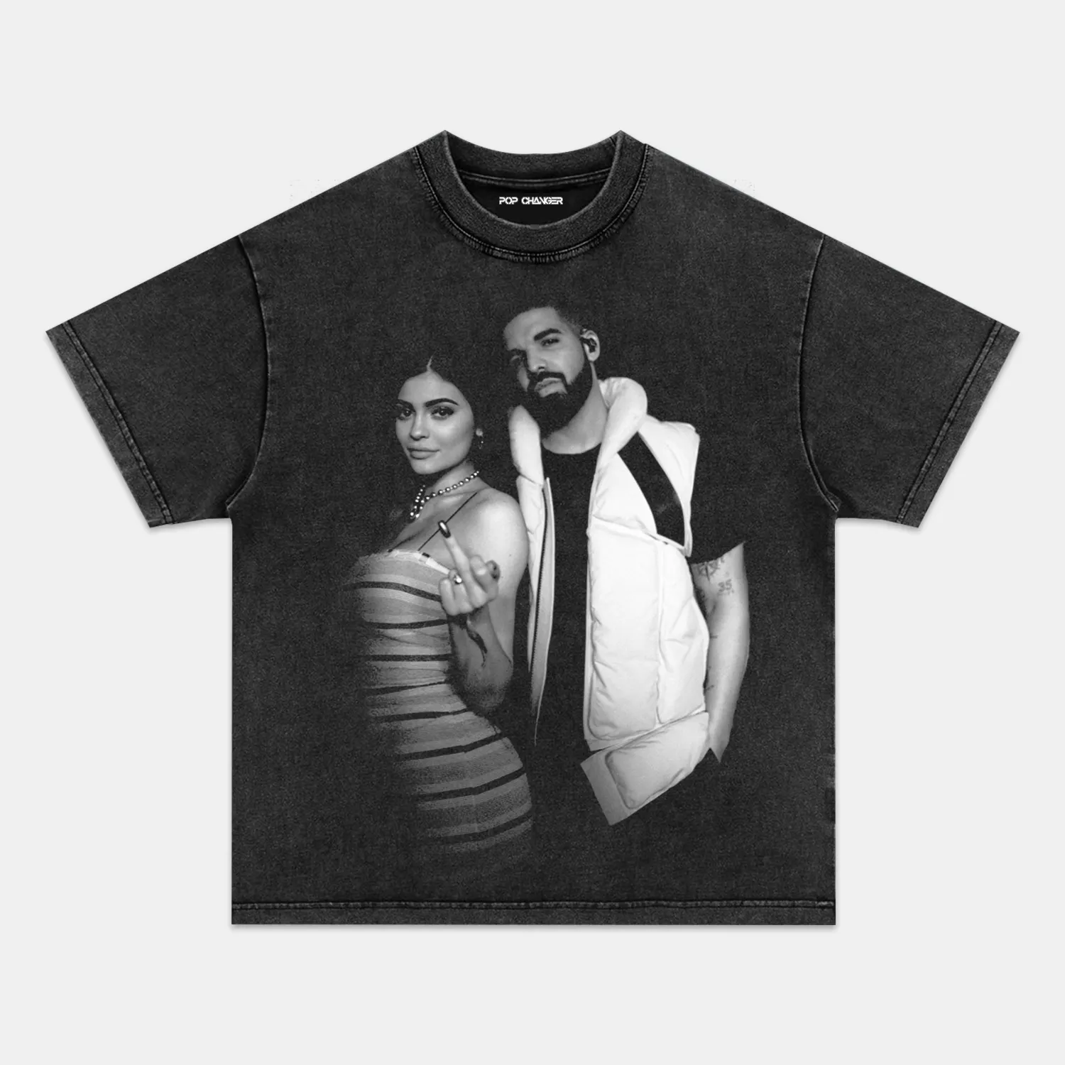 KYLIE JENNER & DRAKE TEE - POPCHANGER