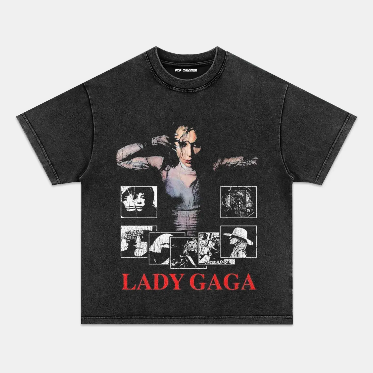 LADY GAGA TEE 4.21 - POPCHANGER