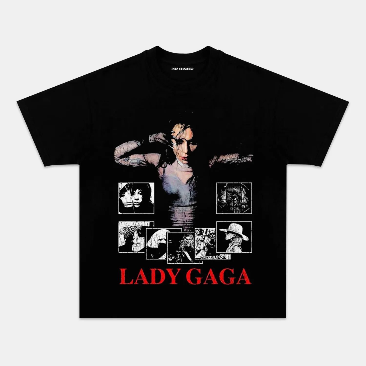 LADY GAGA TEE 4.21 - POPCHANGER
