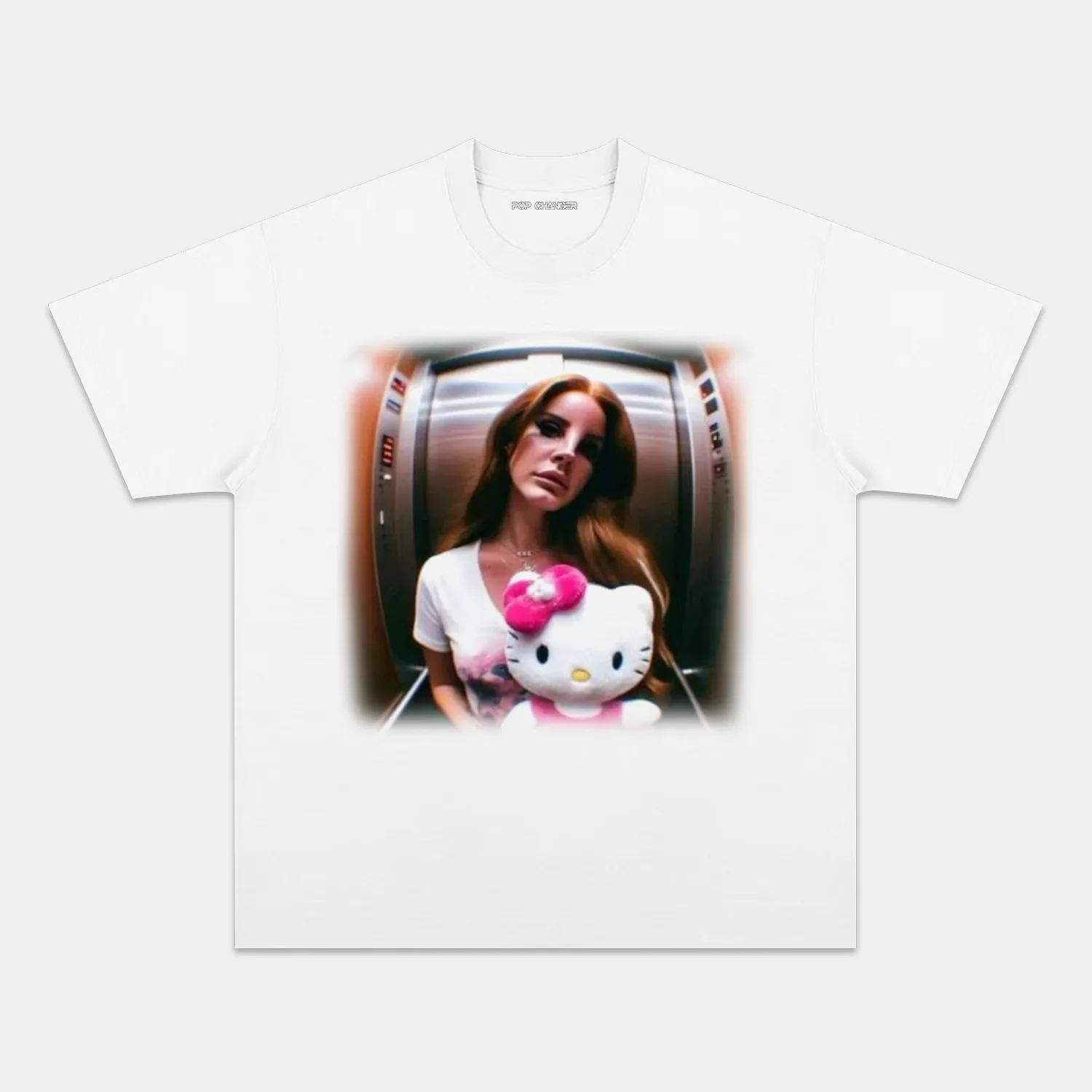 LANA DEL REY & HELLO KITY TEE - POPCHANGER