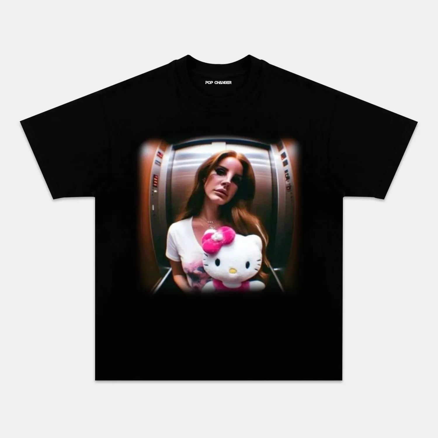 LANA DEL REY & HELLO KITY TEE - POPCHANGER