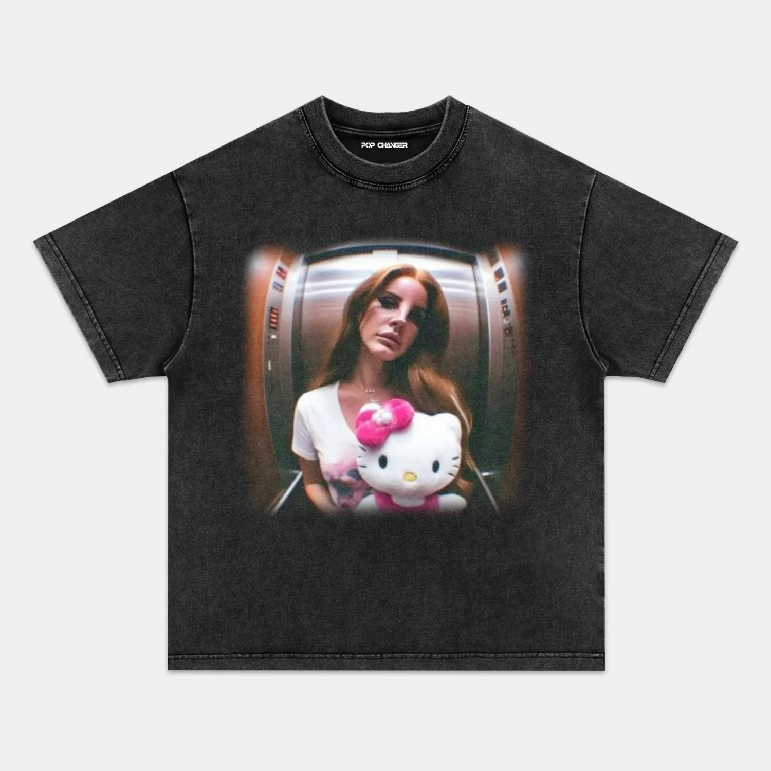 LANA DEL REY & HELLO KITY TEE - POPCHANGER