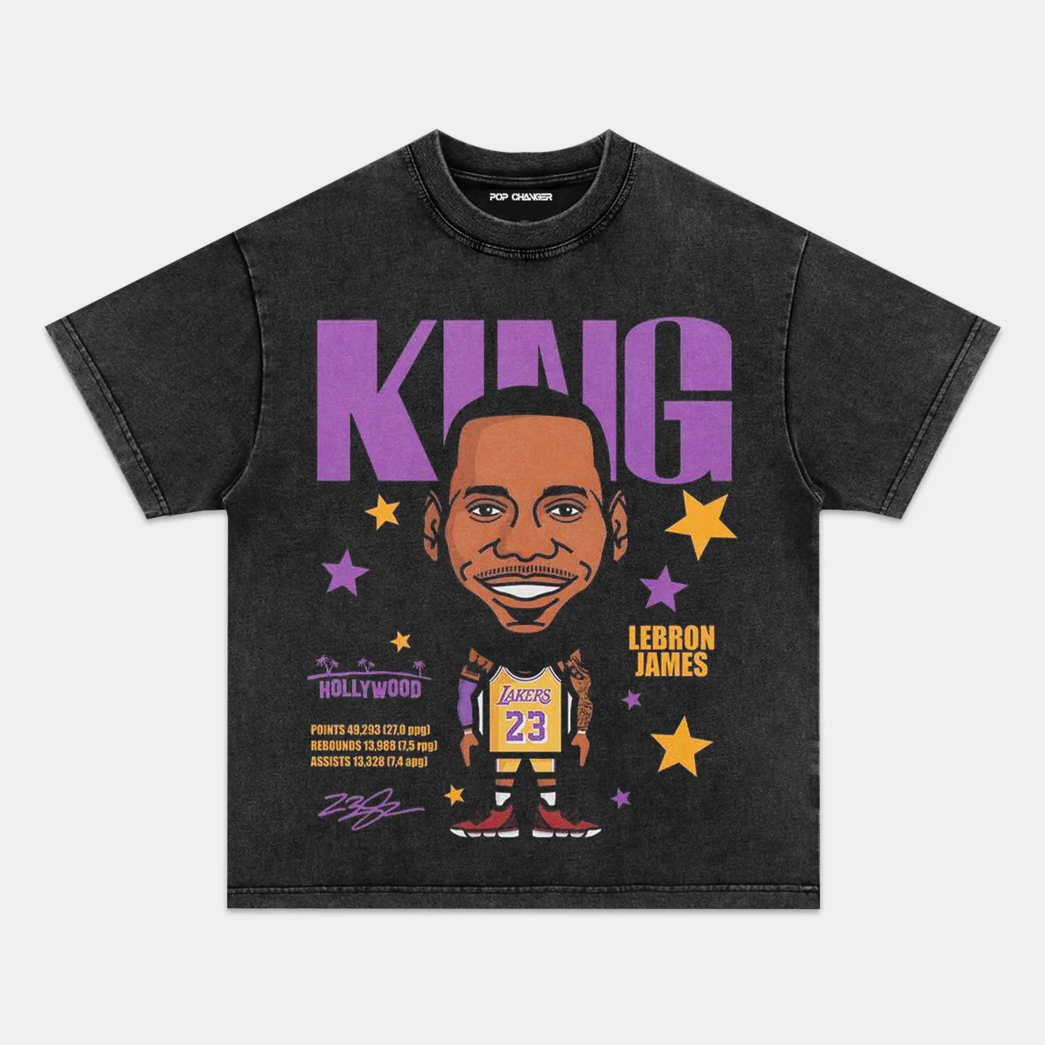 LEBRON JAMES TEE - POPCHANGER