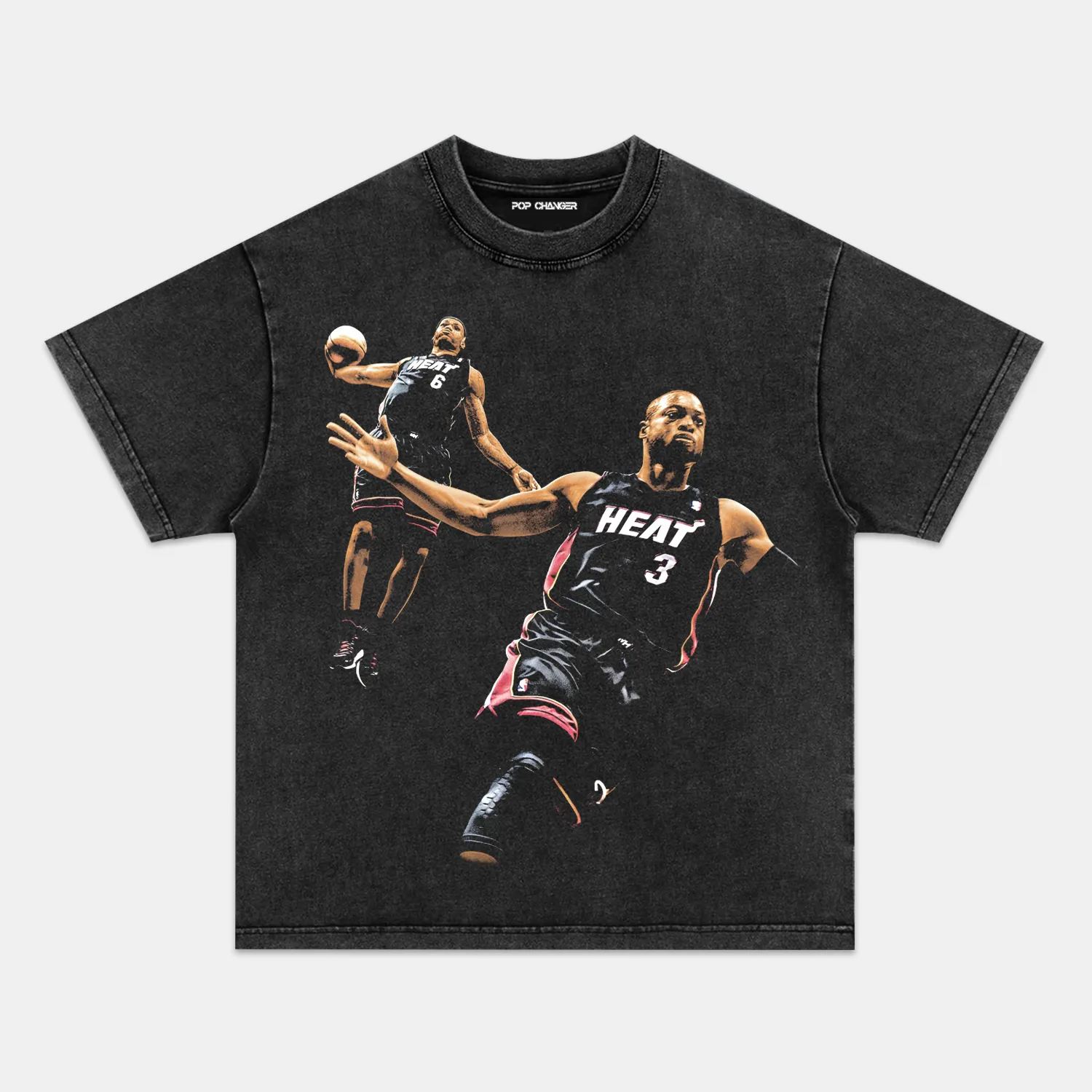LEBRON JAMES X DWAYNE WADE GRAPHIC TEE - POPCHANGER
