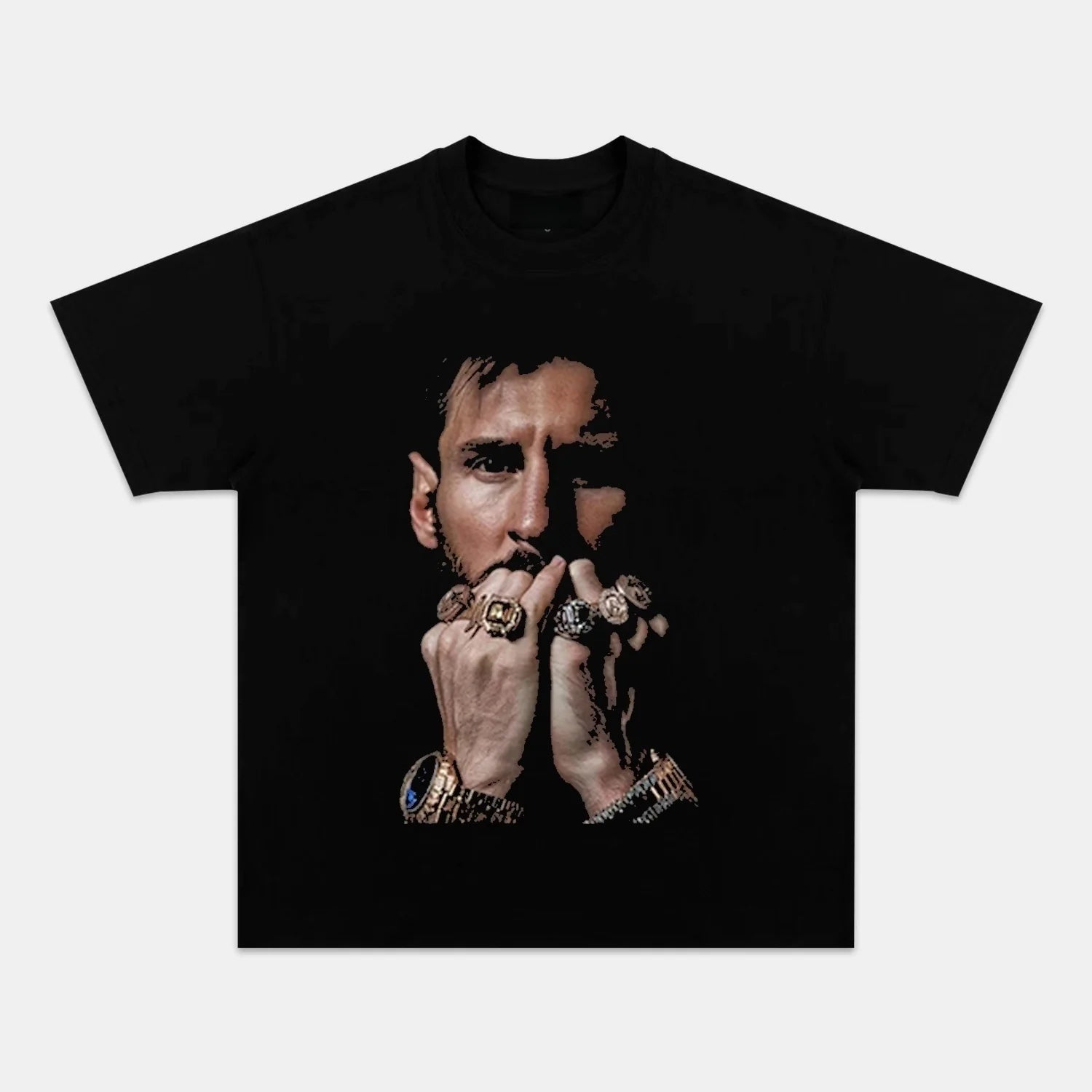 LIONEL MESSI  BIG FACE TEE - POPCHANGER