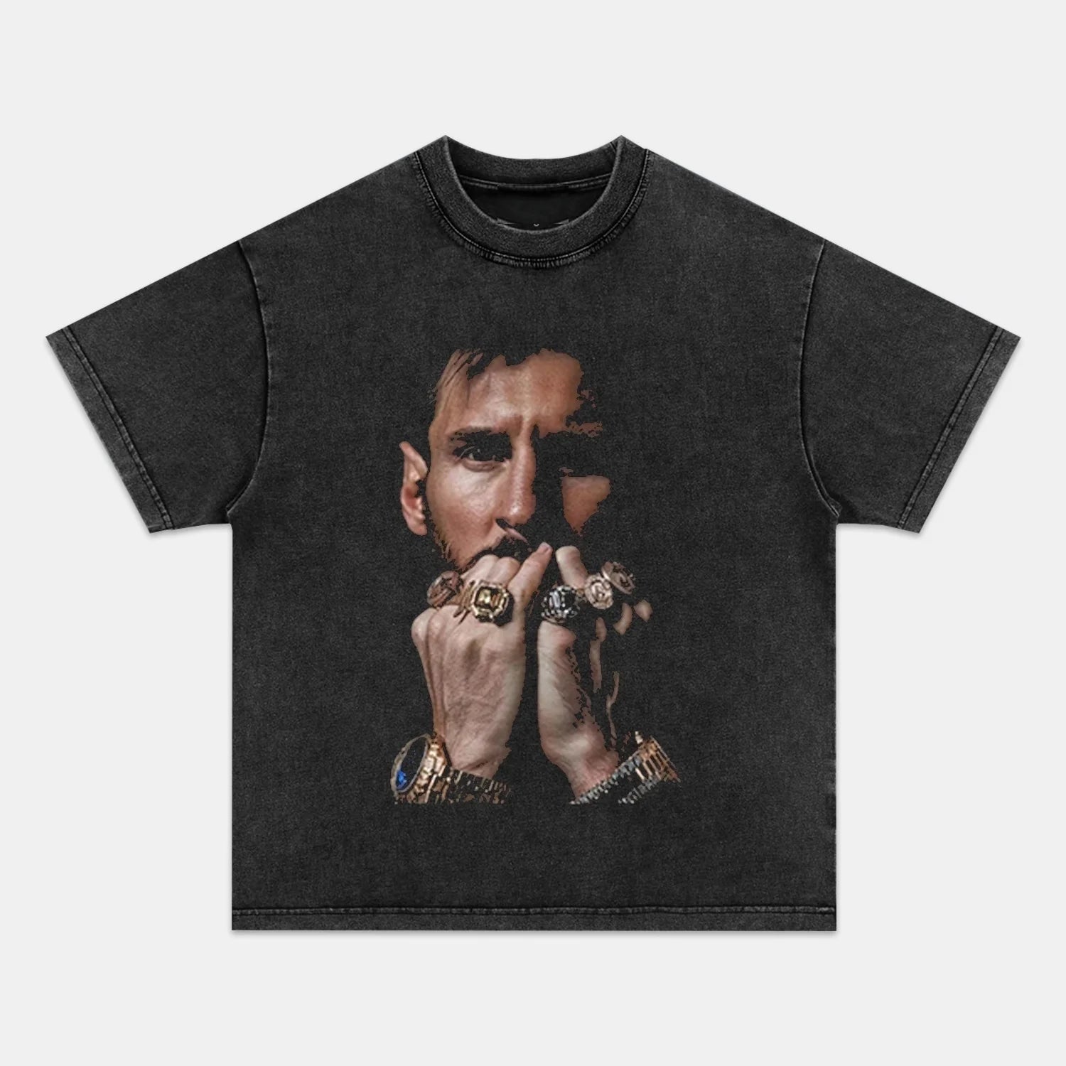 LIONEL MESSI  BIG FACE TEE - POPCHANGER